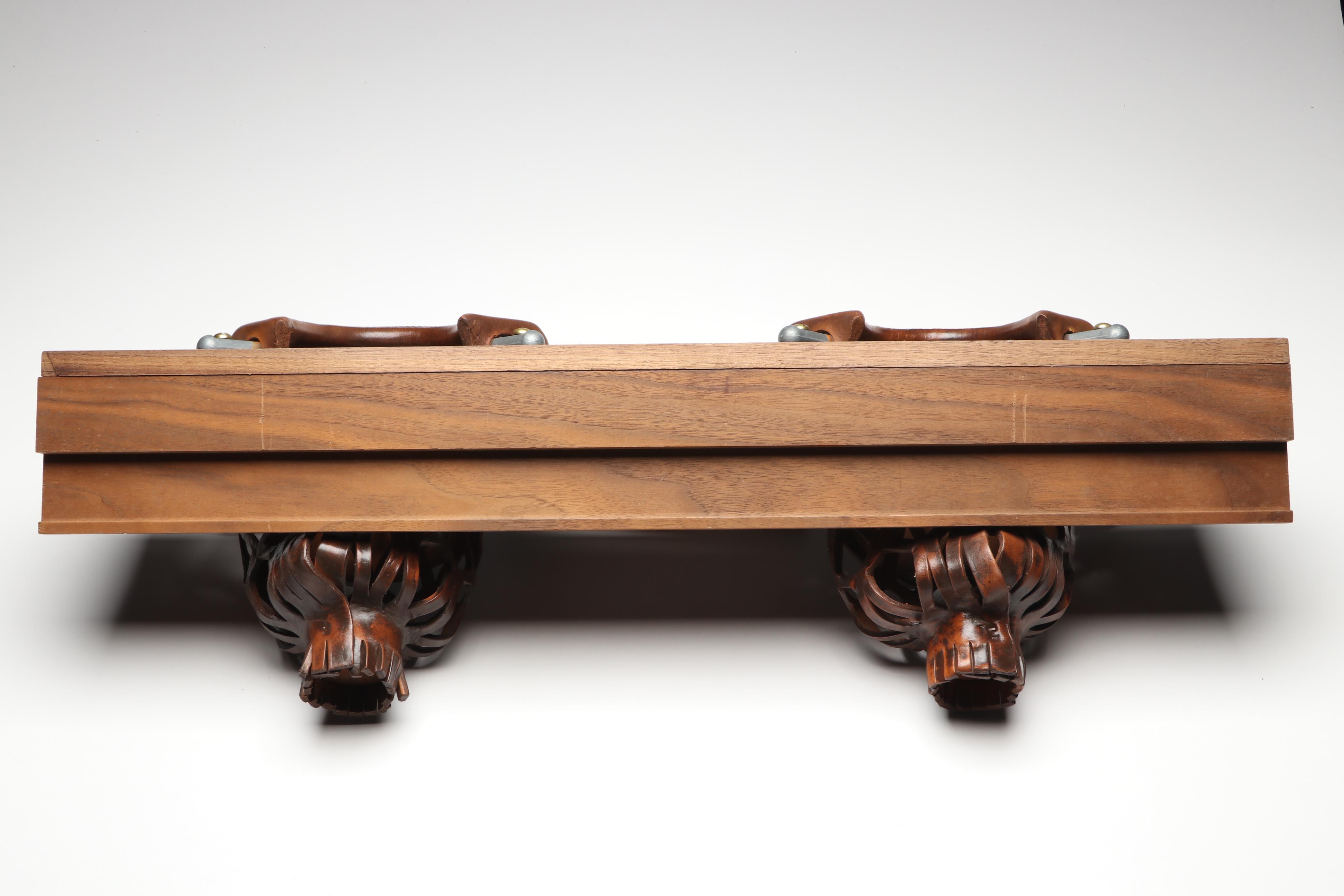 Mounted Leather Pool Table Pockets