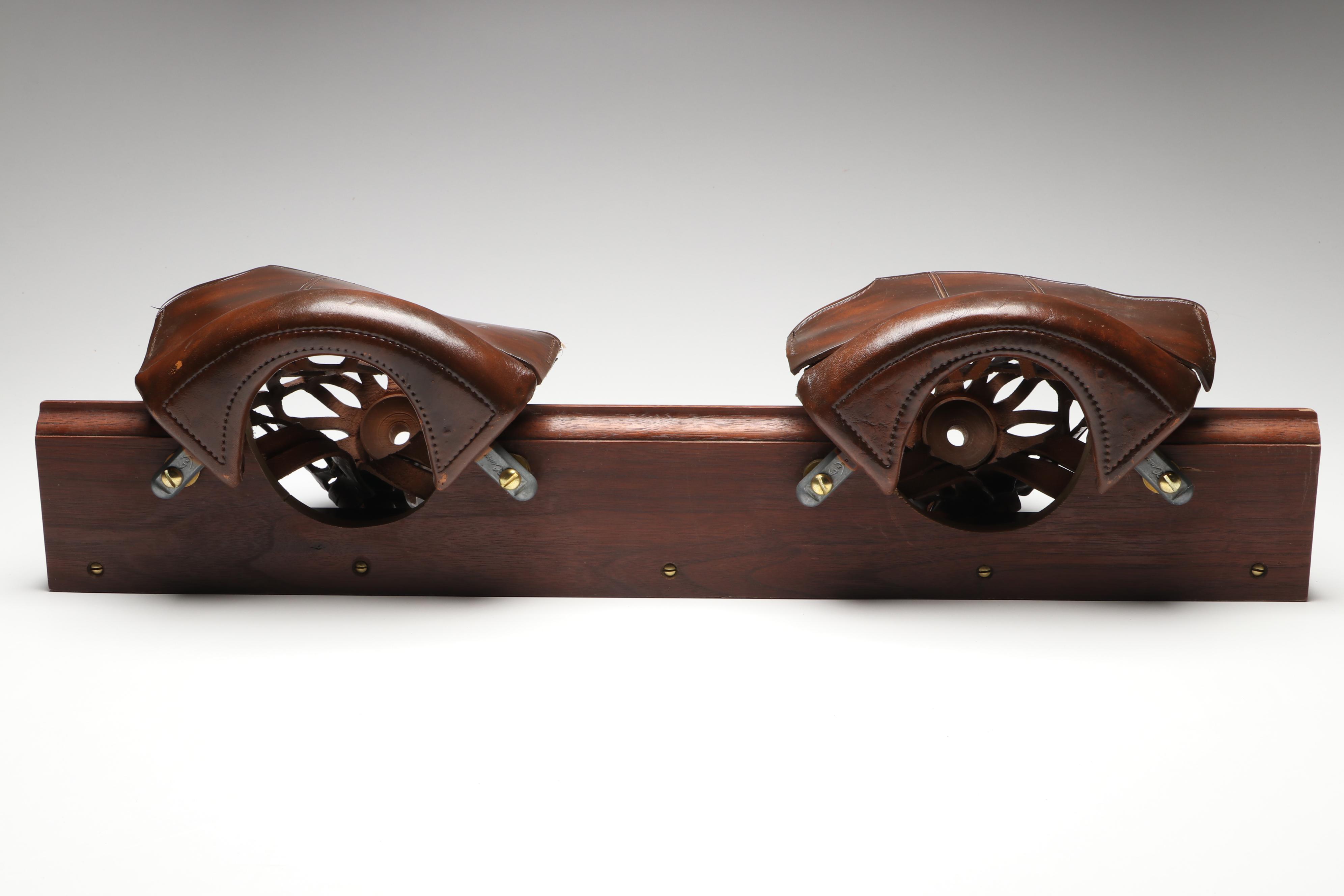 Mounted Leather Pool Table Pockets