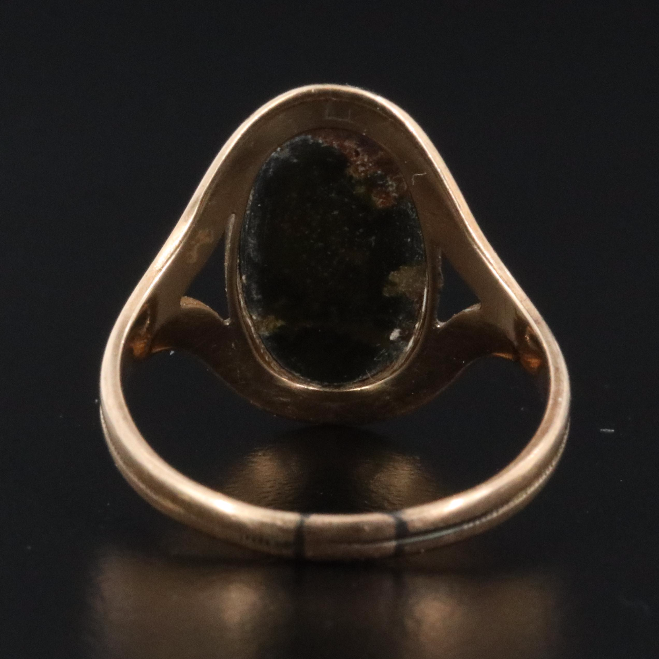 Allsopp Bros. 10K Turquoise Ring