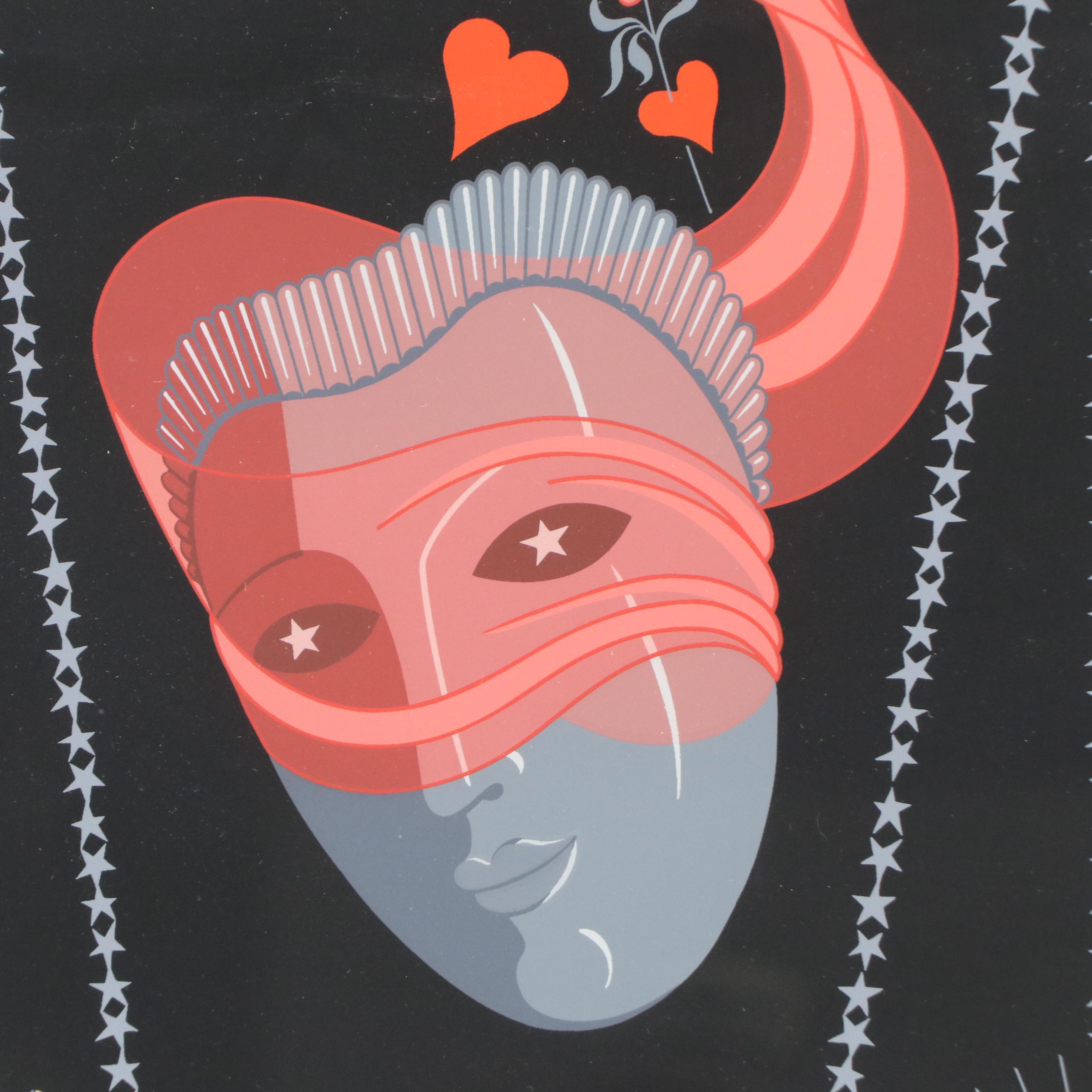 Erté Art Deco Style Serigraph "Libra" from "Zodiac Suite," 1982