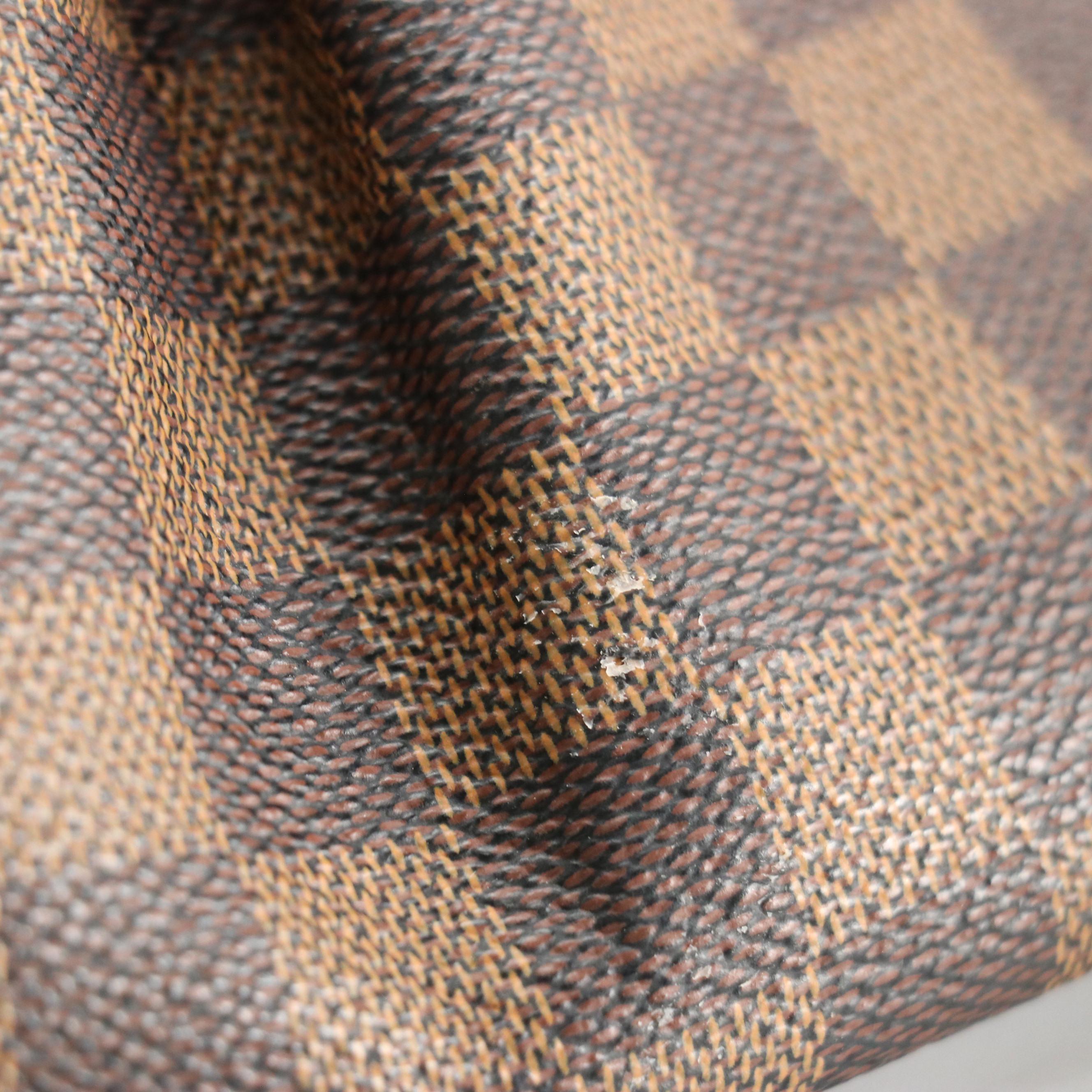 Louis Vuitton Bloomsbury PM Crossbody Bag in Damier Ebene Canvas and Leather