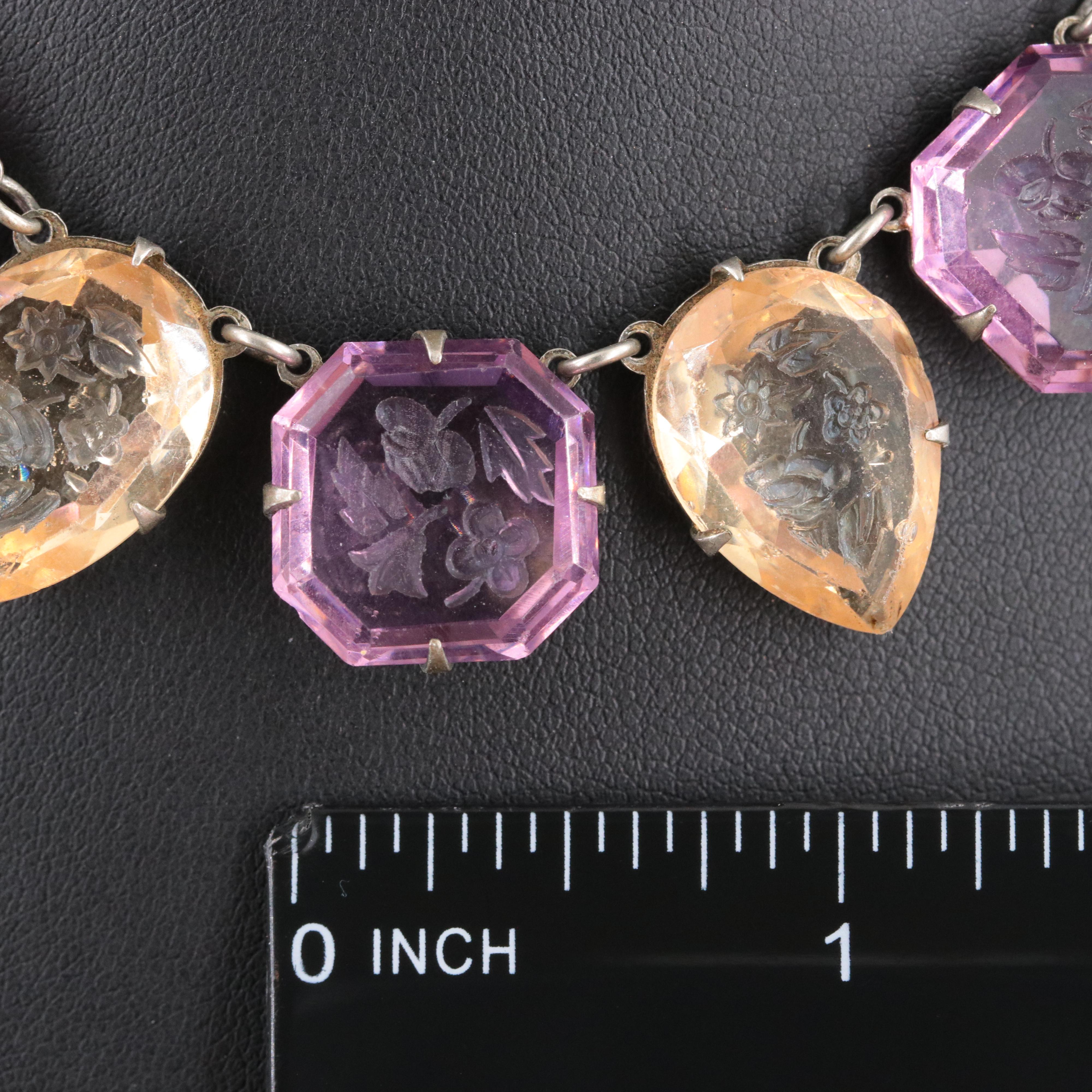 Vintage Intaglio Necklace