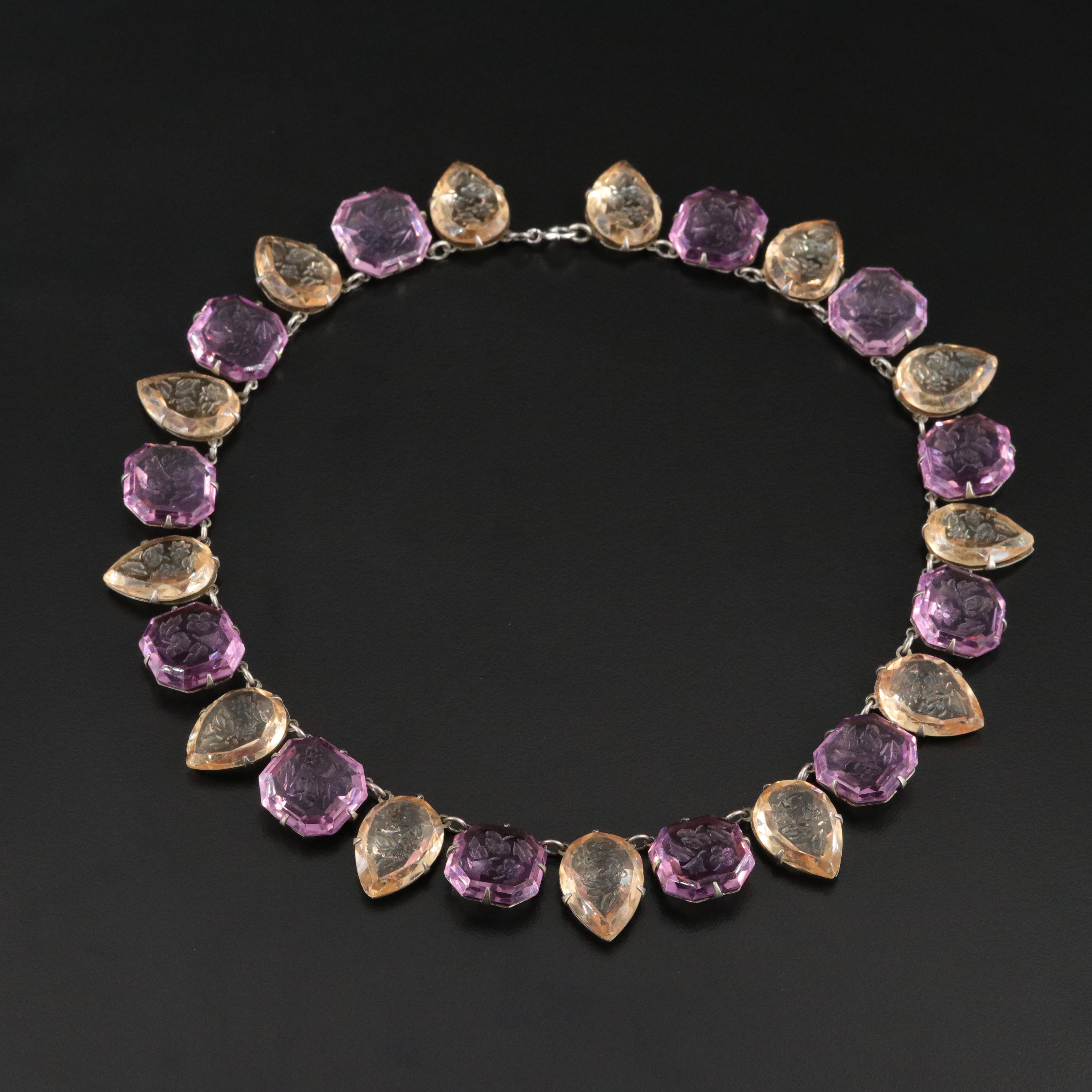 Vintage Intaglio Necklace