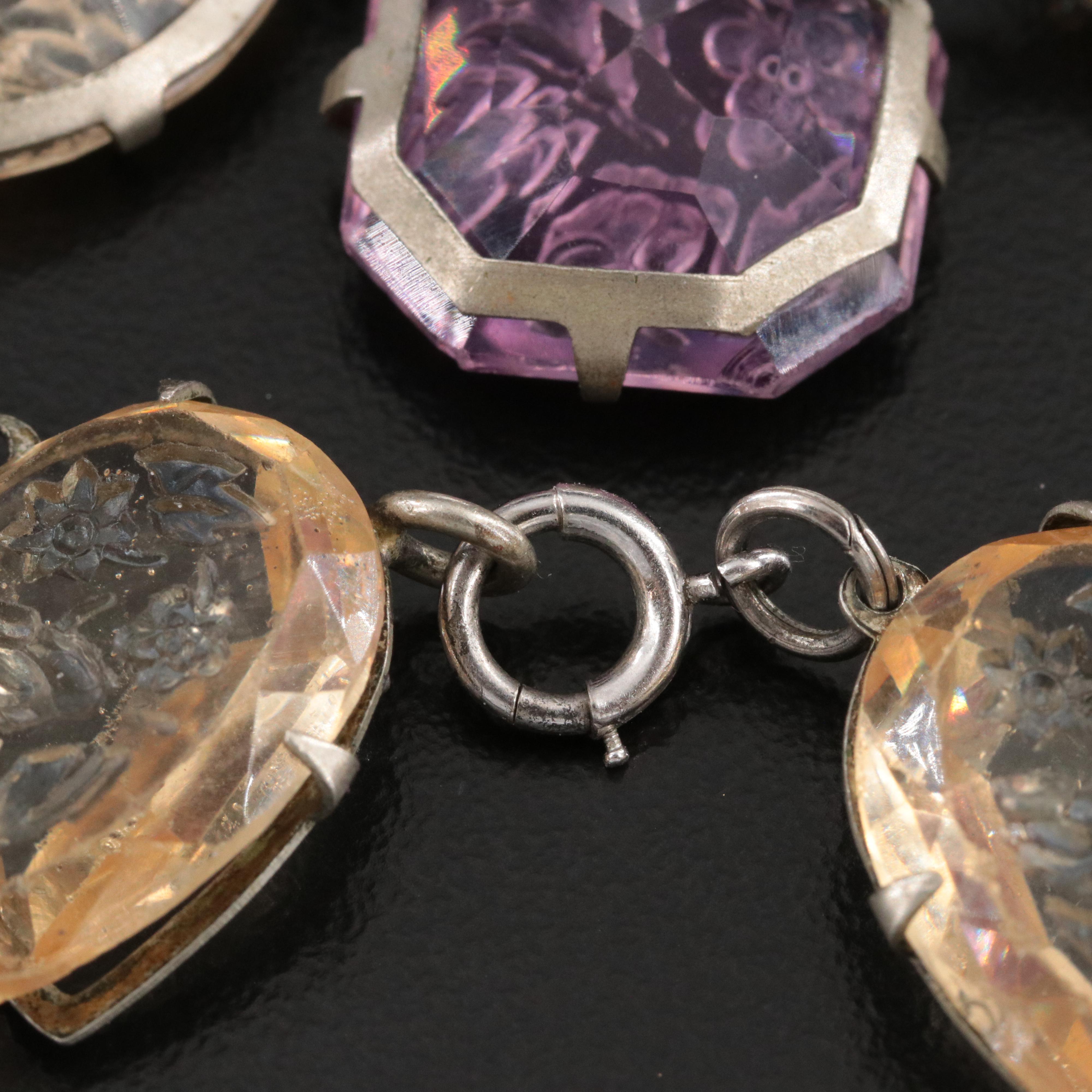 Vintage Intaglio Necklace