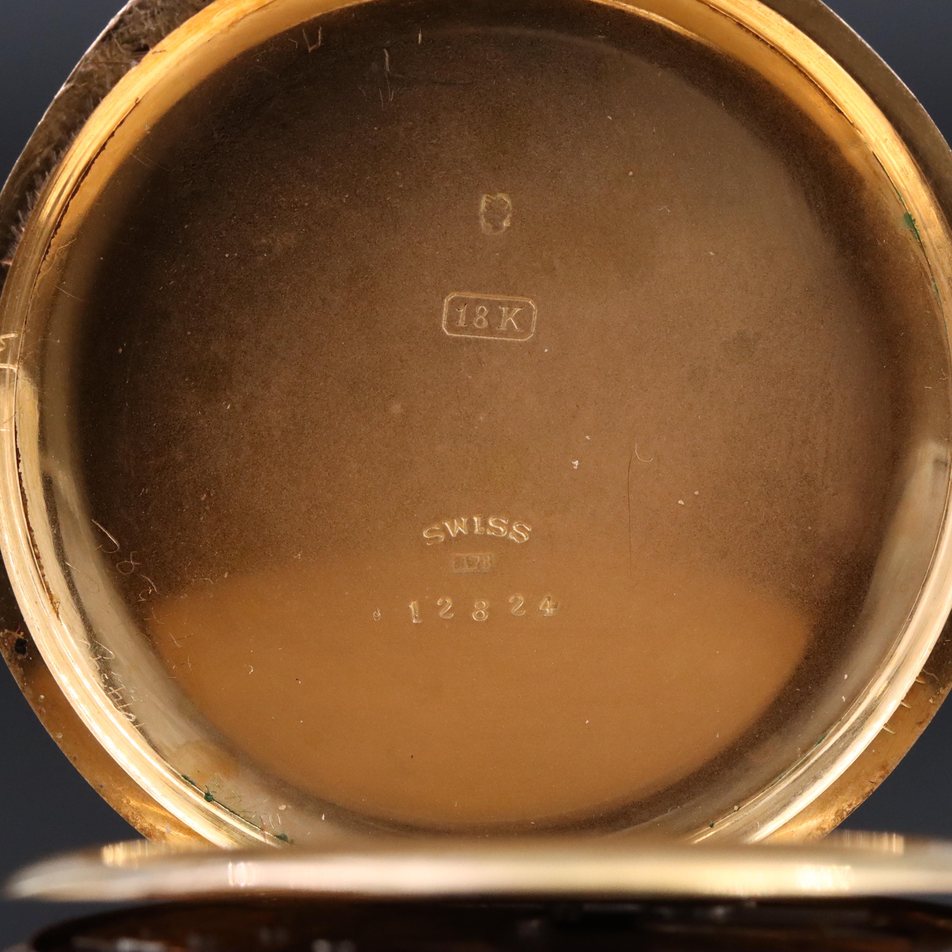 Bartens & Rice Co. New York 18K Minute Repeater Pocket Watch