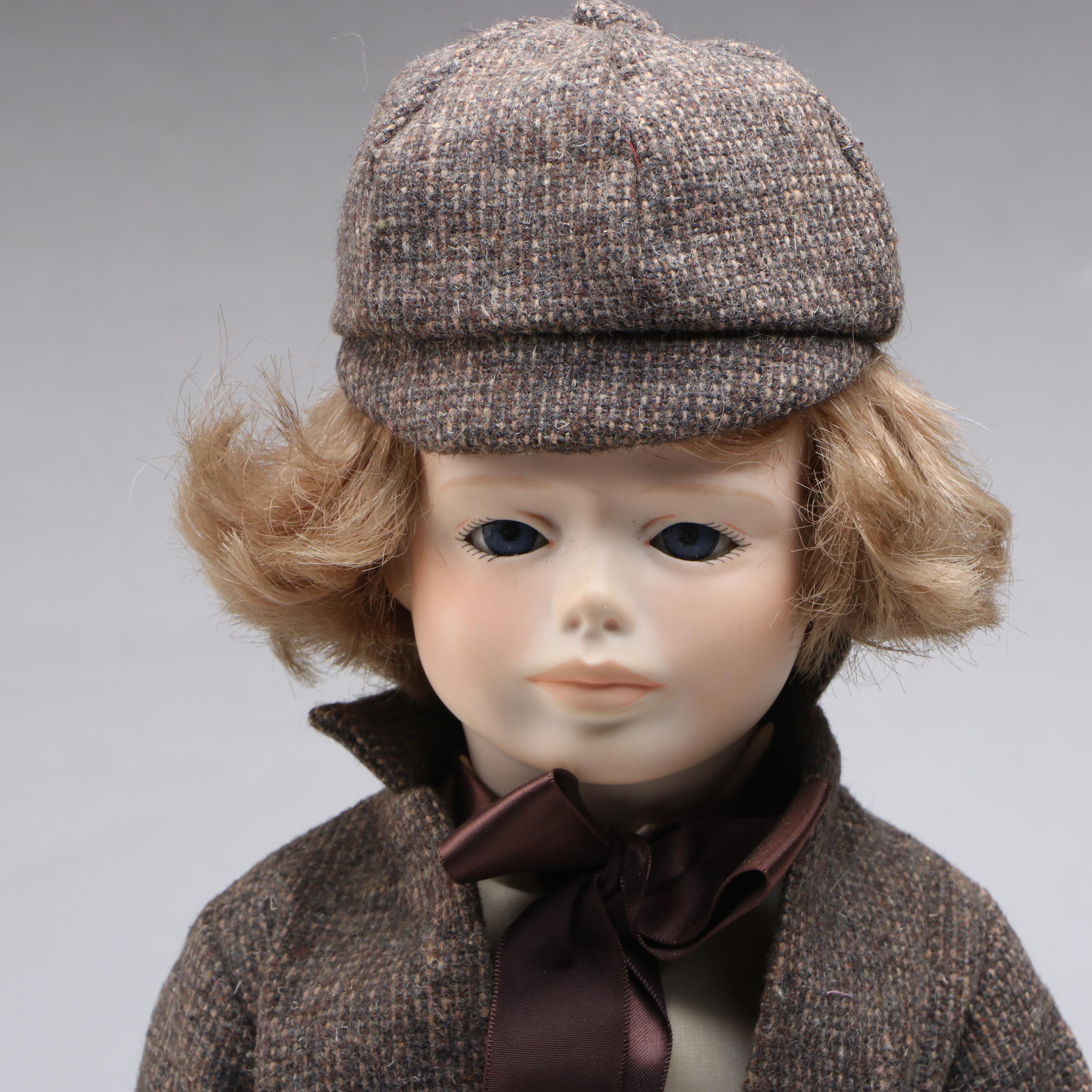 Dolls by Jerri "Tom Sawyer" Bisque Collector Doll, Late 20th Century