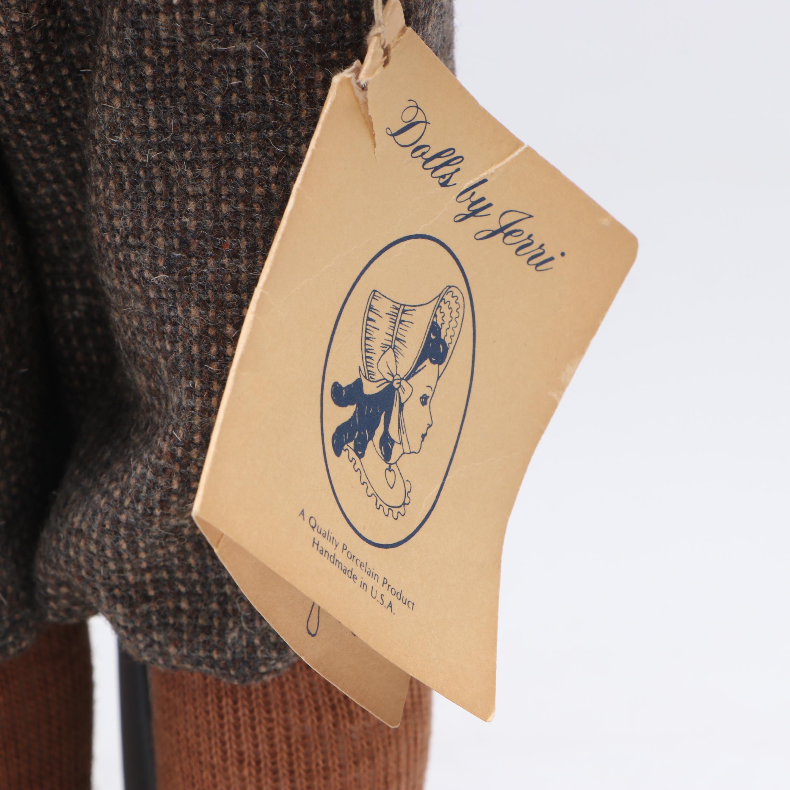 Dolls by Jerri "Tom Sawyer" Bisque Collector Doll, Late 20th Century