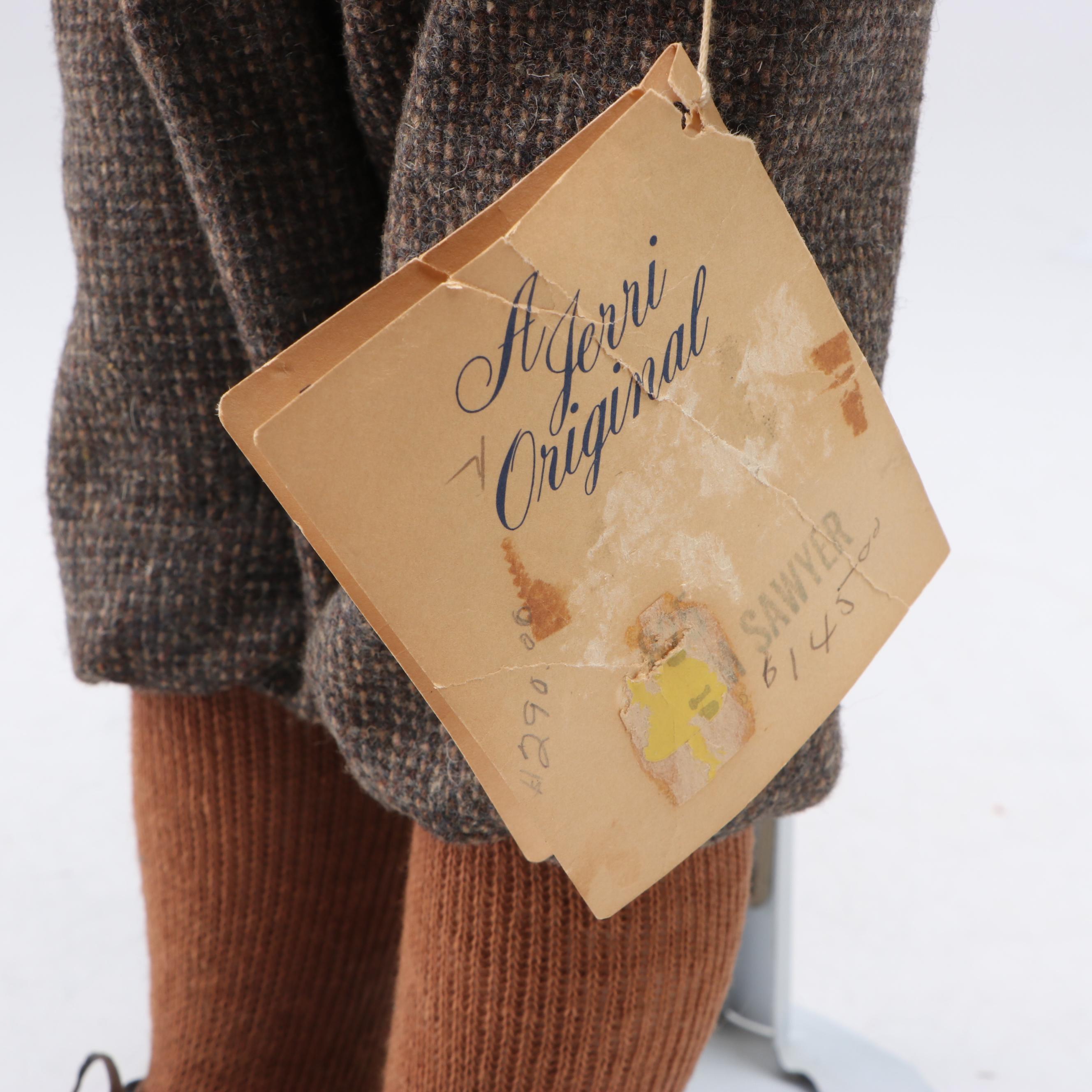 Dolls by Jerri "Tom Sawyer" Bisque Collector Doll, Late 20th Century