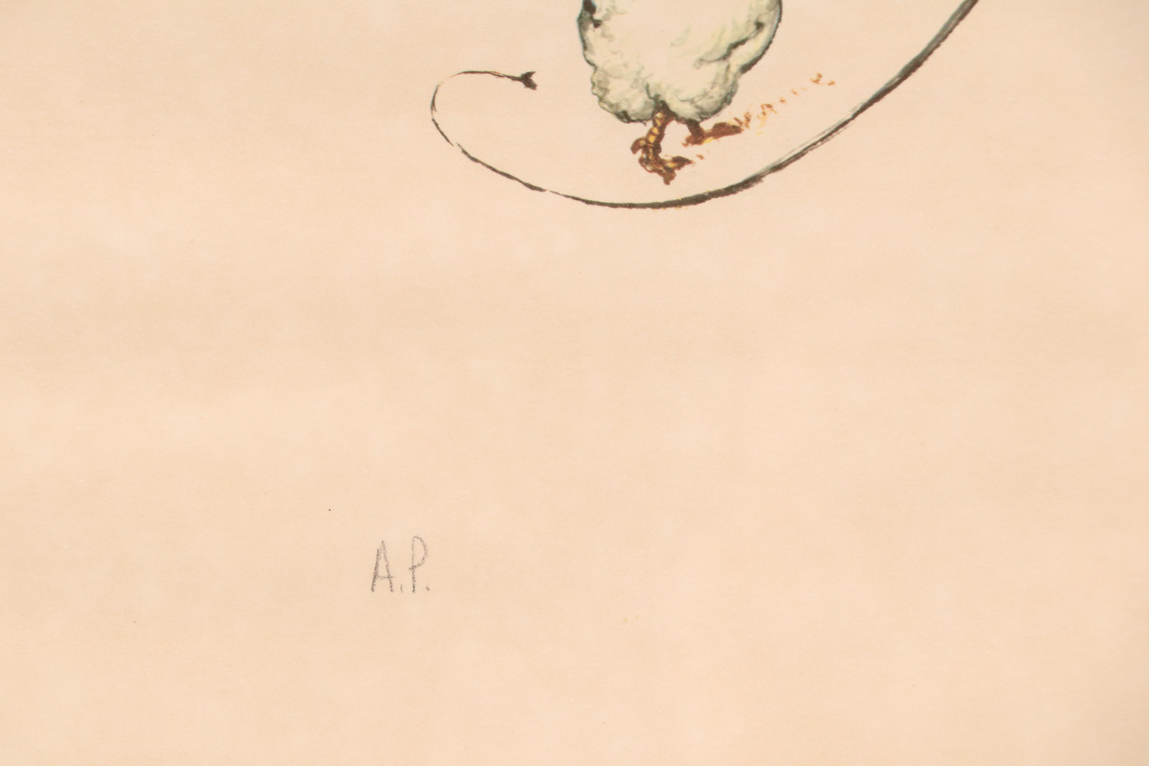 Offset Lithograph After Norman Rockwell "The Horse Trader"