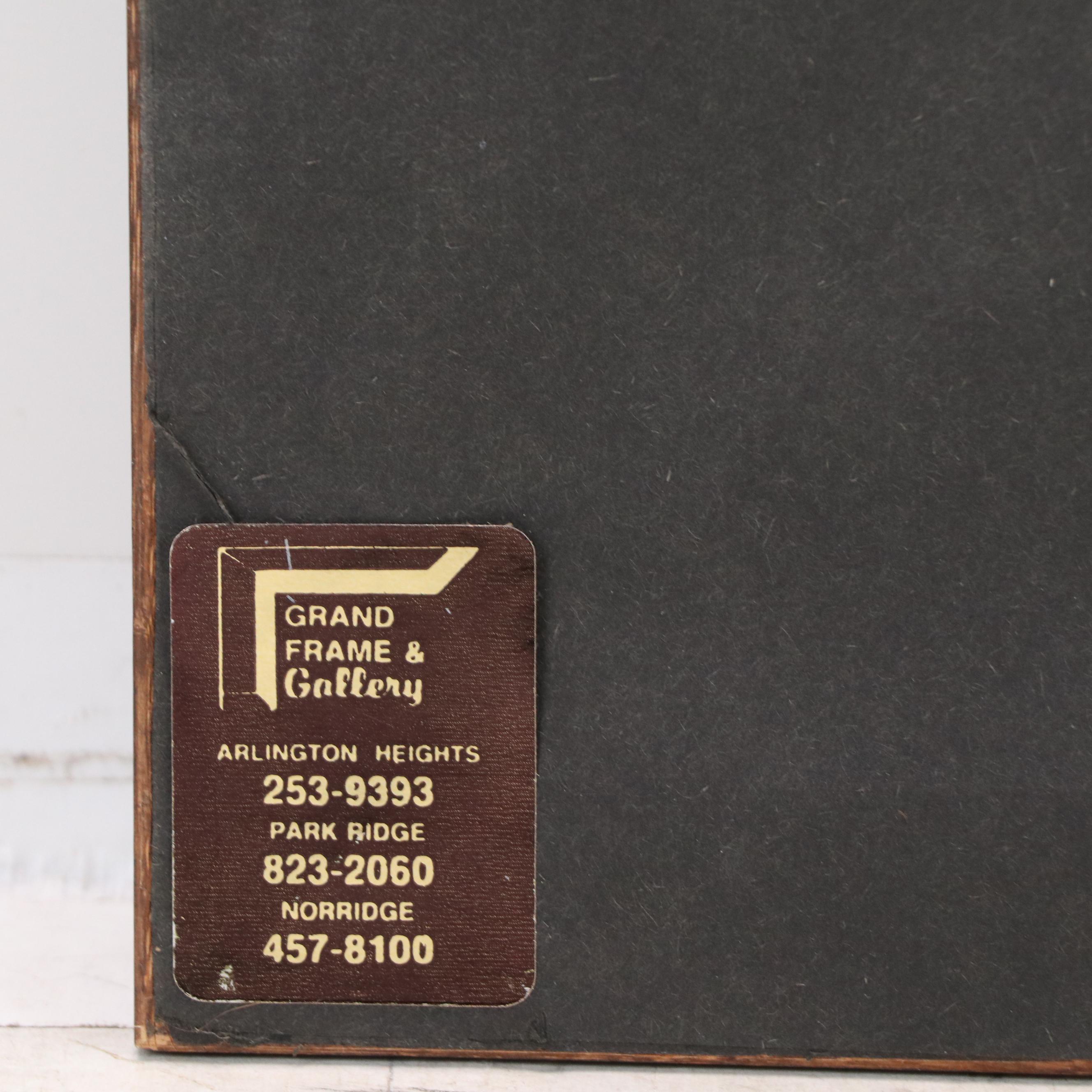 Offset Lithograph After Norman Rockwell "The Horse Trader"