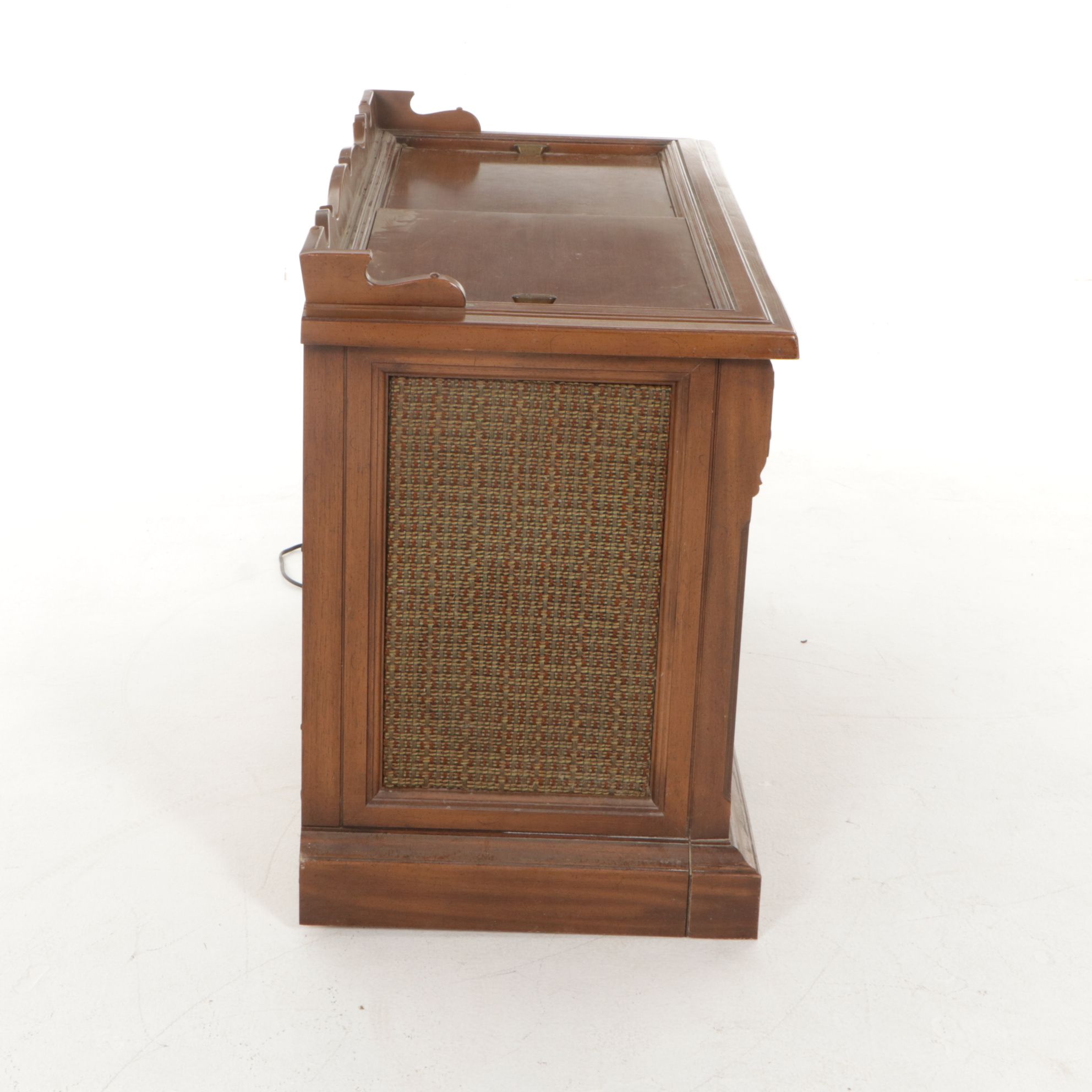 Magnavox Console Stereo System with Radio, Turntable and Records