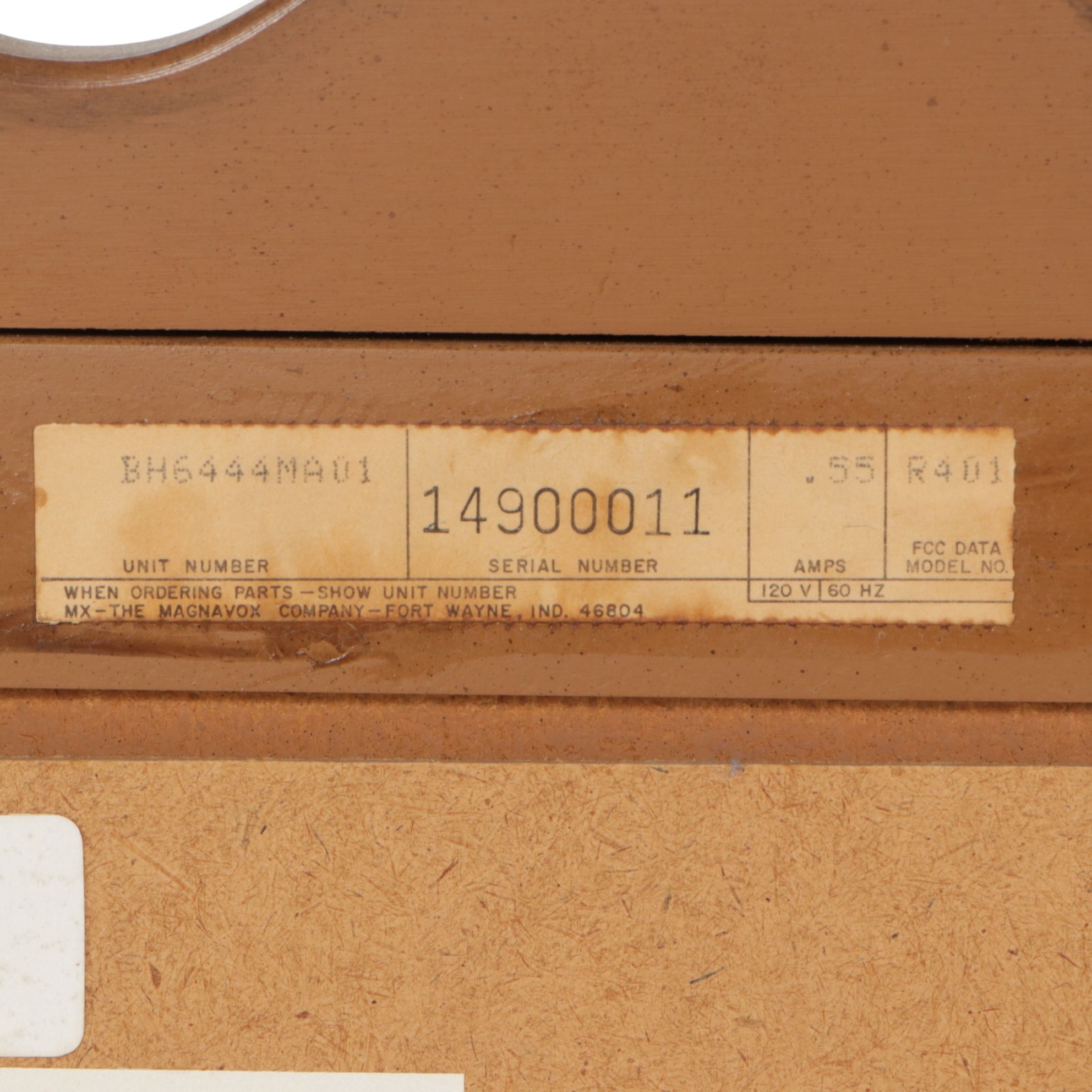 Magnavox Console Stereo System with Radio, Turntable and Records