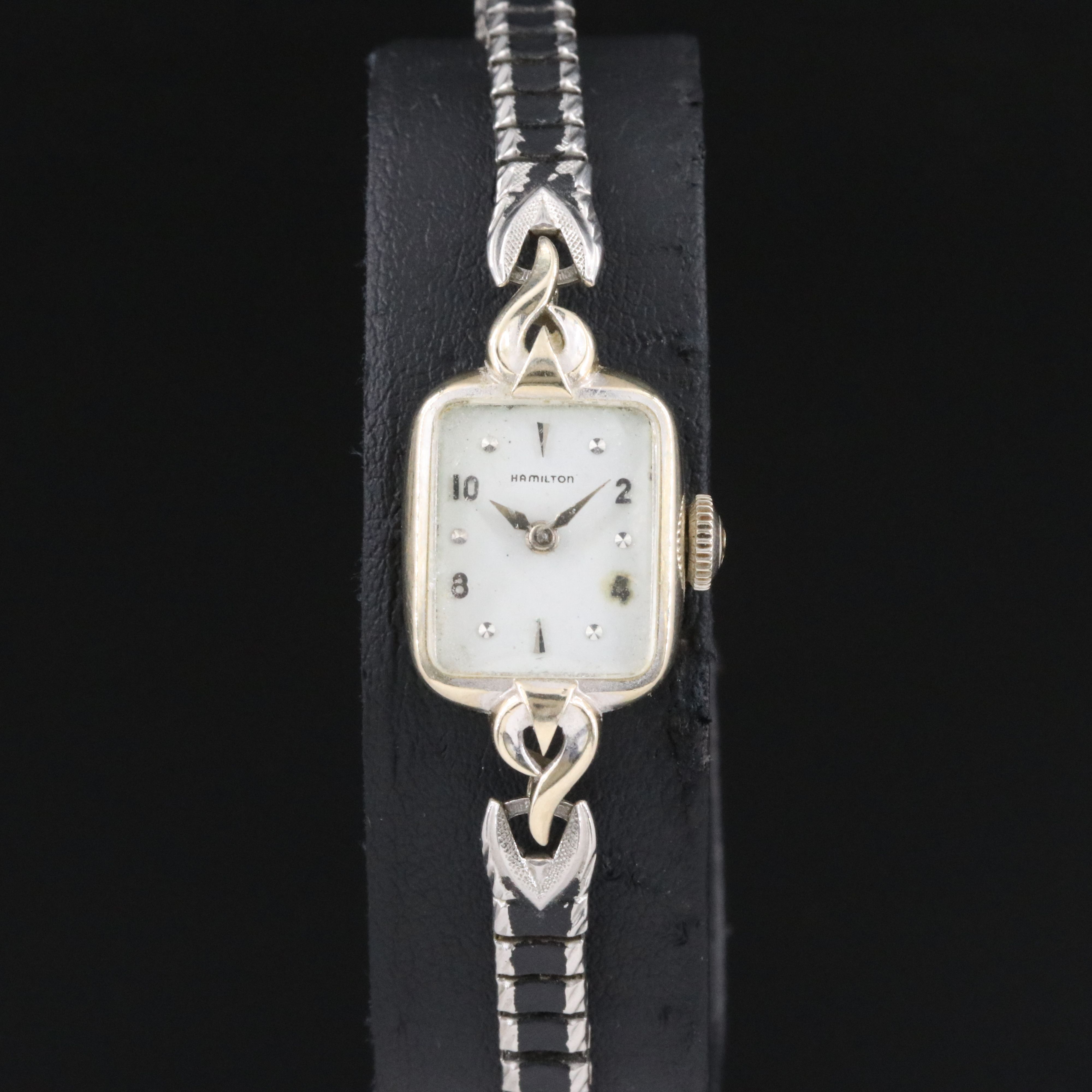 14K Hamilton Biggs Stem Wind Watch