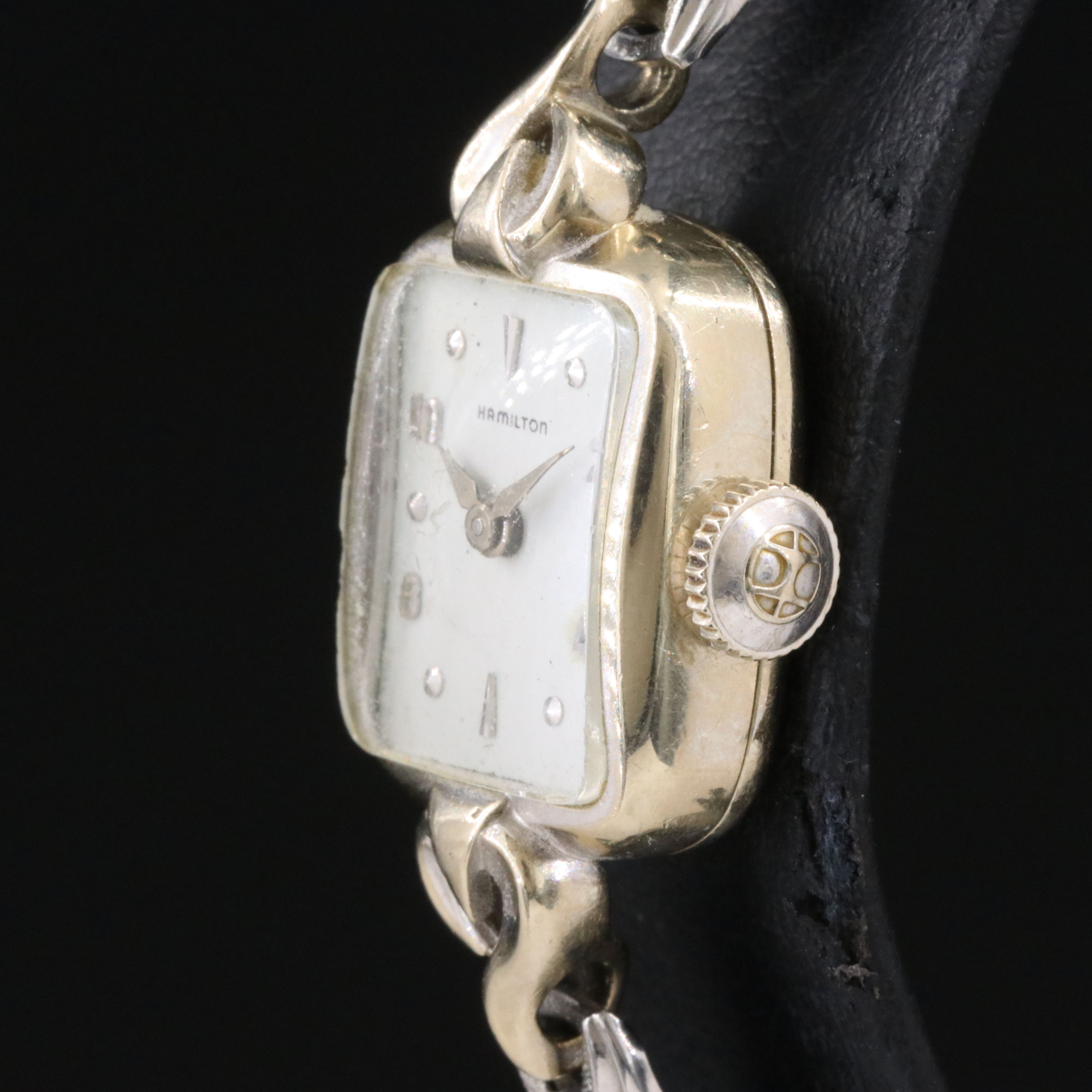 14K Hamilton Biggs Stem Wind Watch