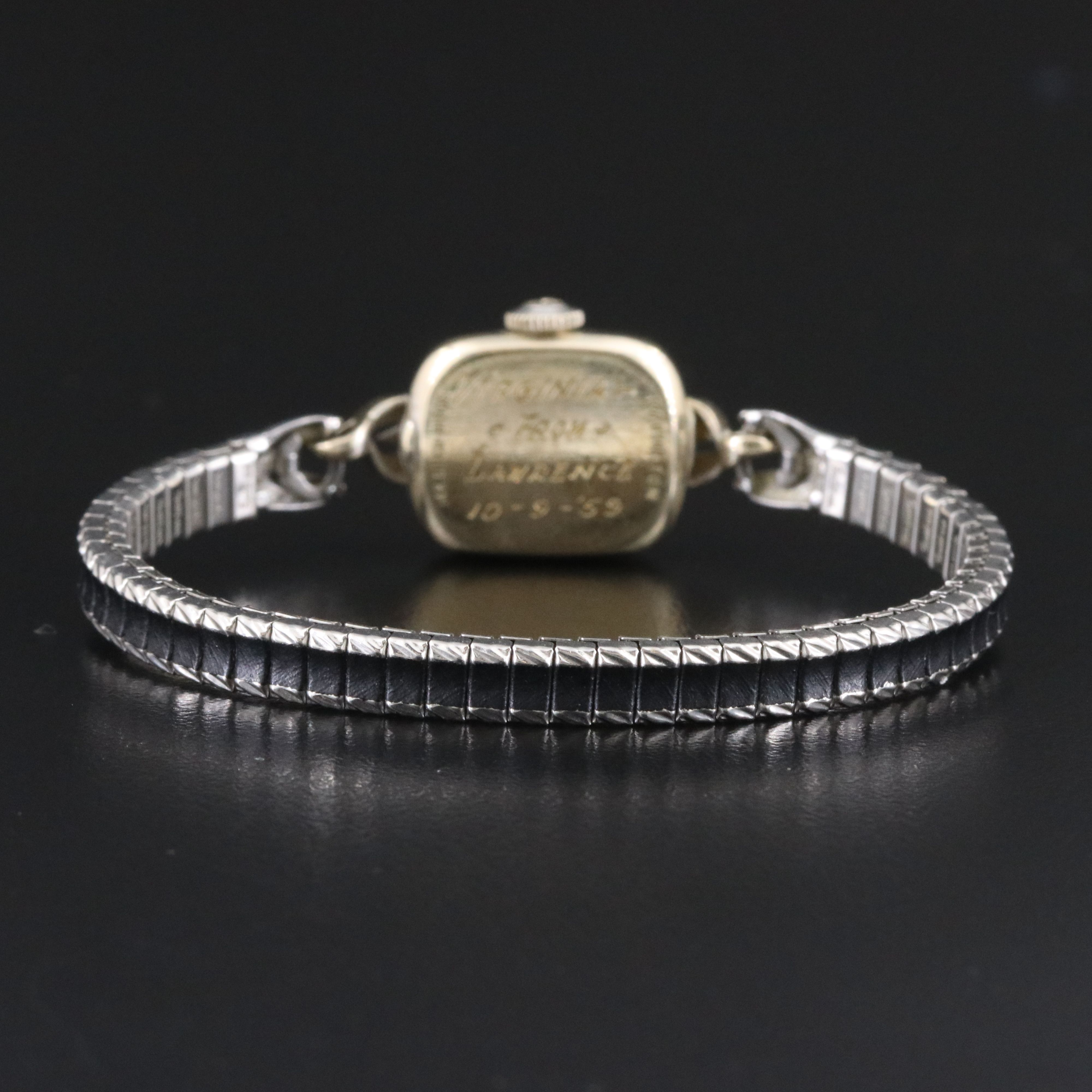 14K Hamilton Biggs Stem Wind Watch