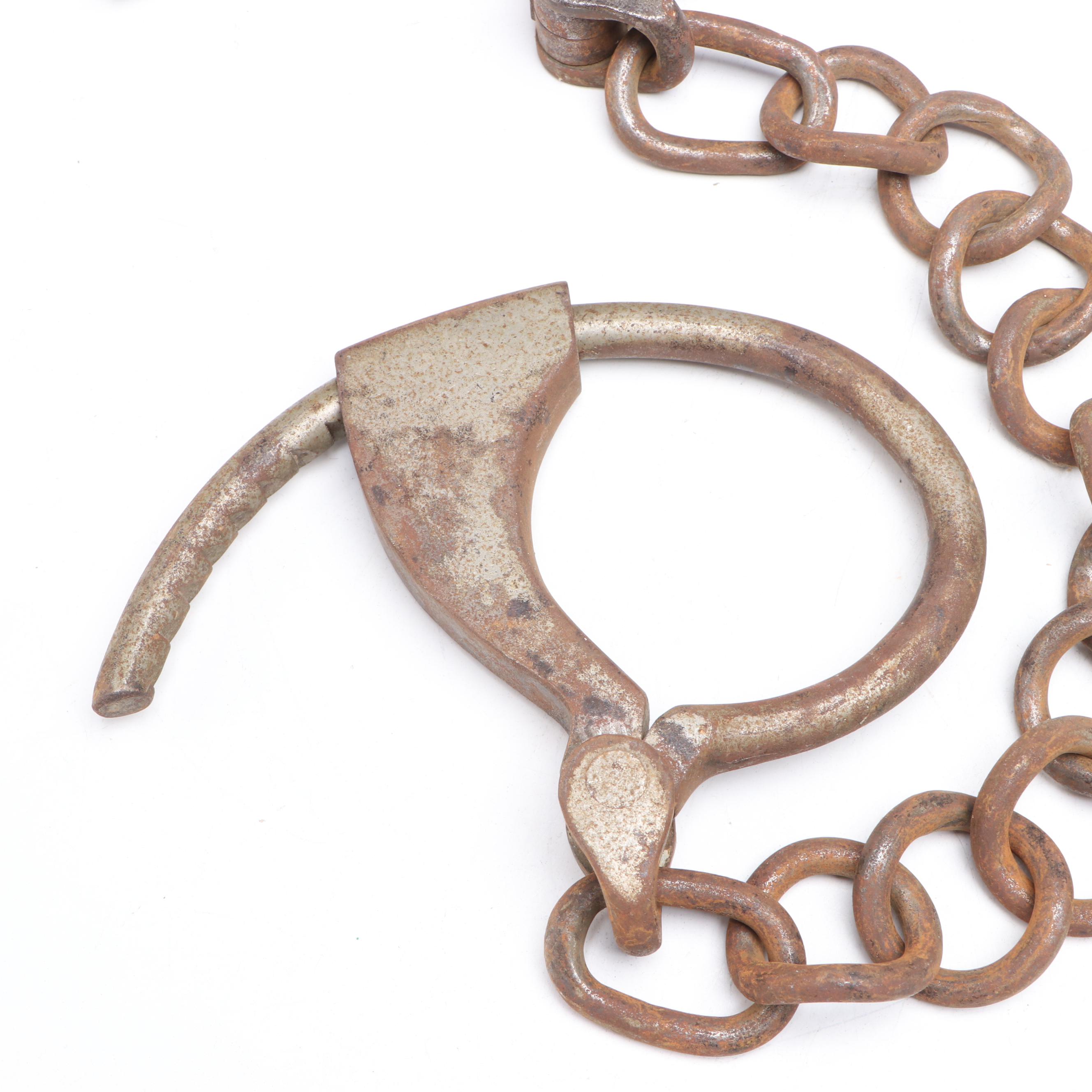 Towers Prison Leg Irons, Late 19th Century