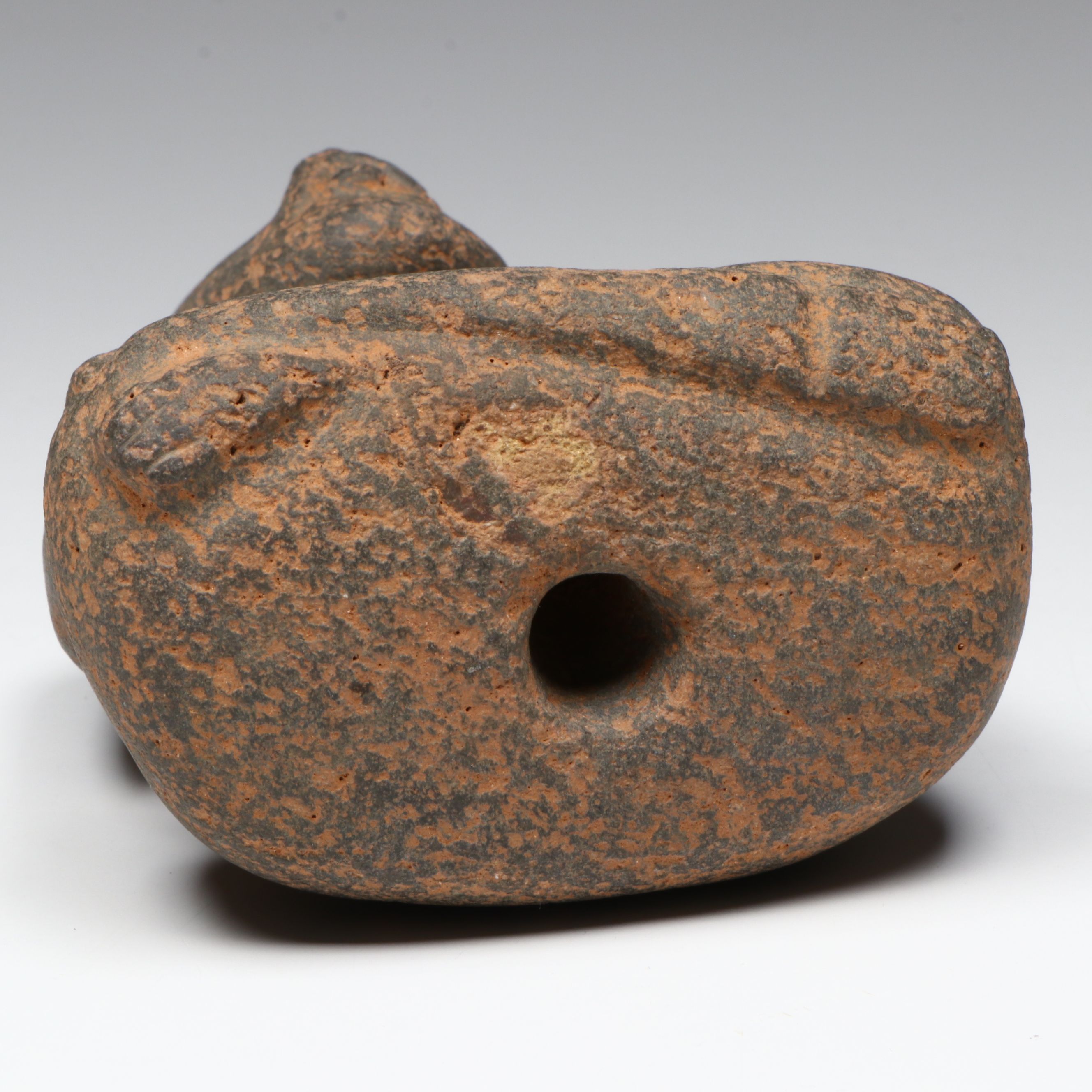 Pre-Columbian Seated Stone Figure