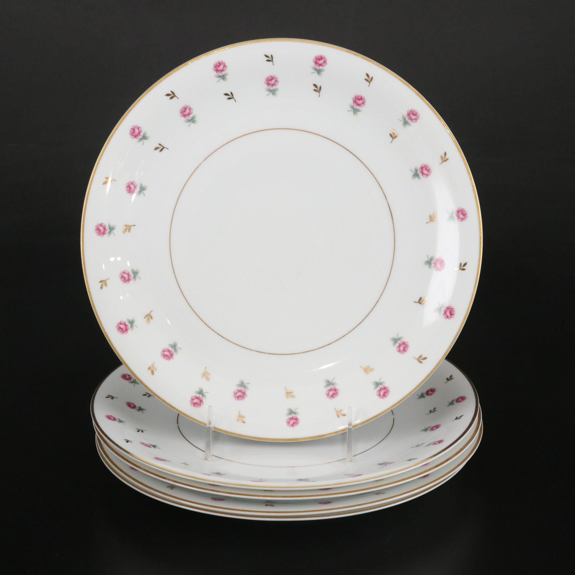 Noritake "Rosalie" Dinnerware Service for Four, Mid-20th C.