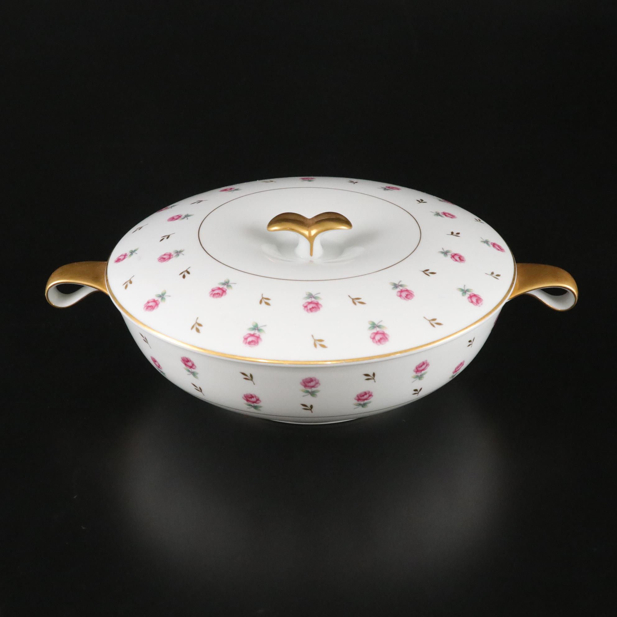 Noritake "Rosalie" Dinnerware Service for Four, Mid-20th C.