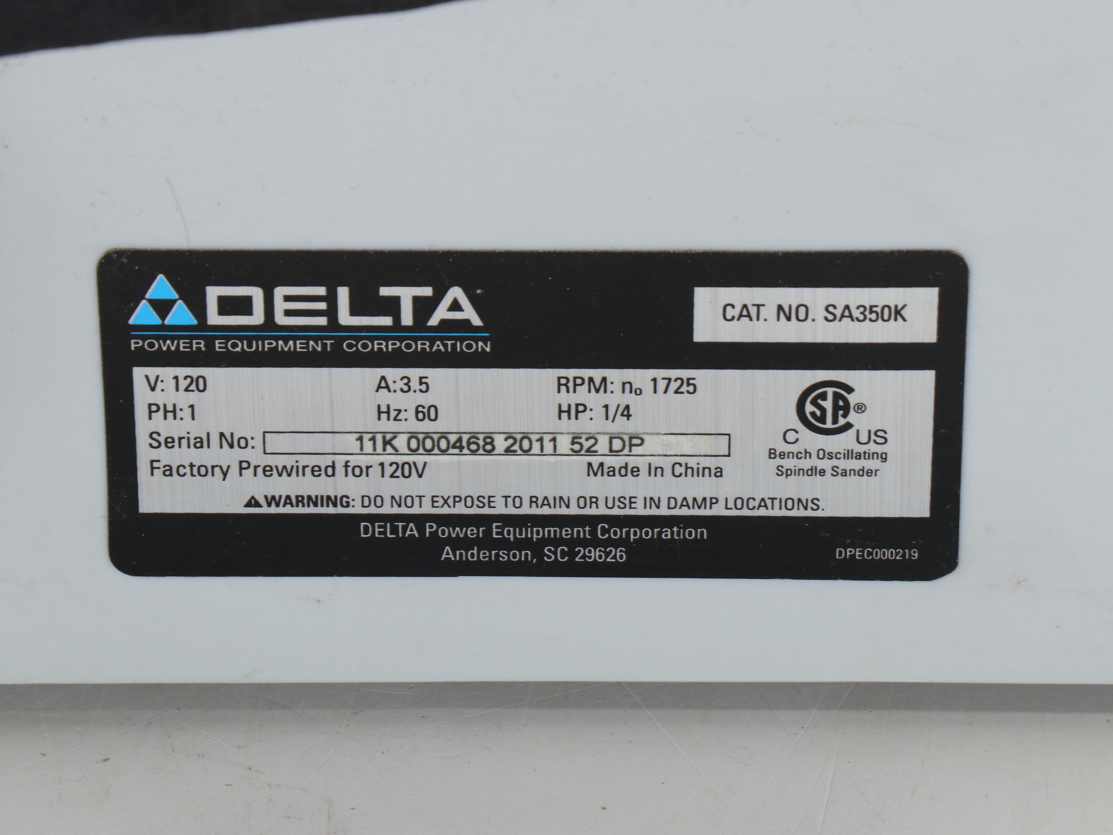 Ryobi 1/2 HP Heavy Duty Bench Grinder with Delta Oscillating Spindle Sander