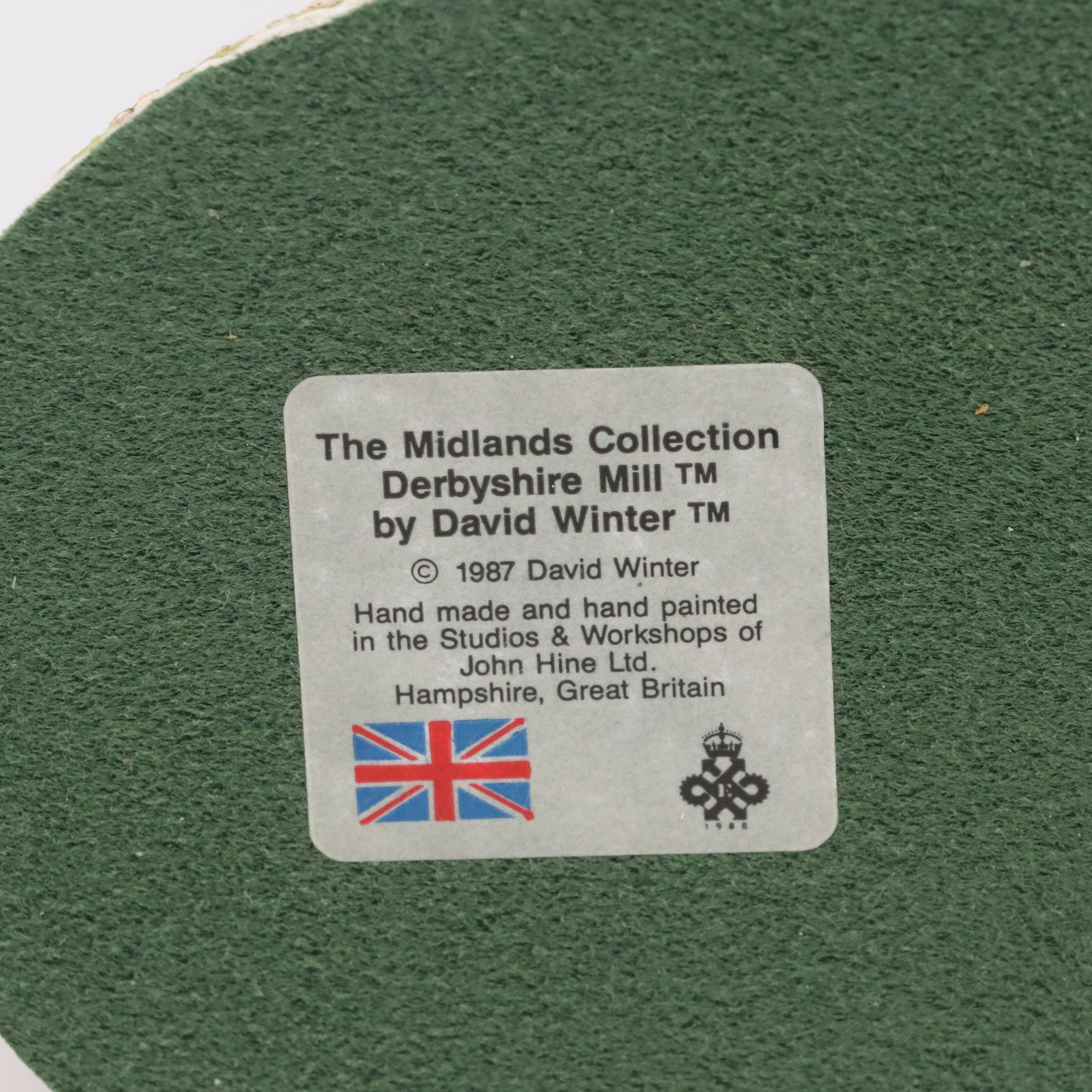 David Winter "Derbyshire Mill" and "Squires Hall" in Set of Village Cottages