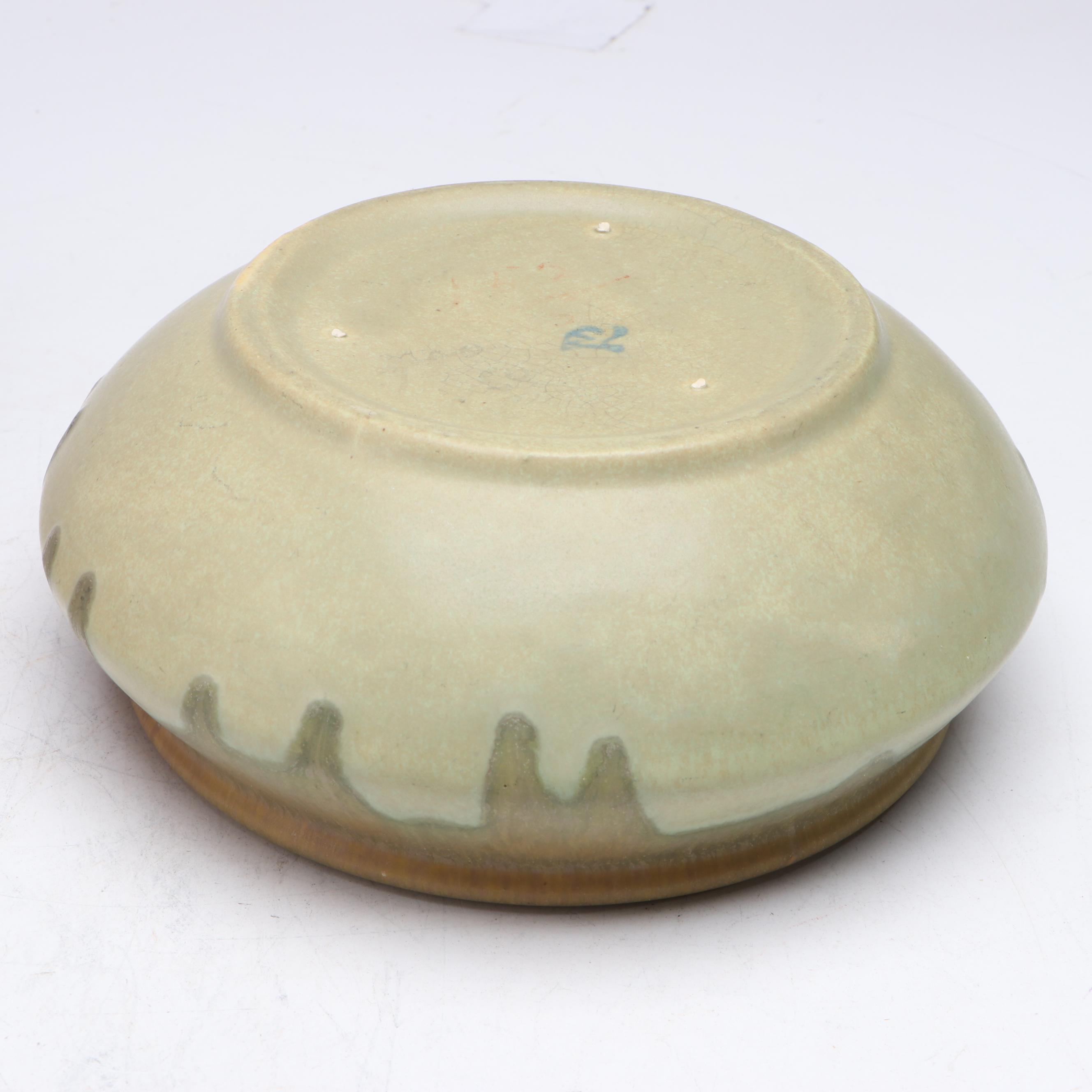 Roseville Art Pottery Vase, Jardiniere and Candlesticks, 1920s-1930s