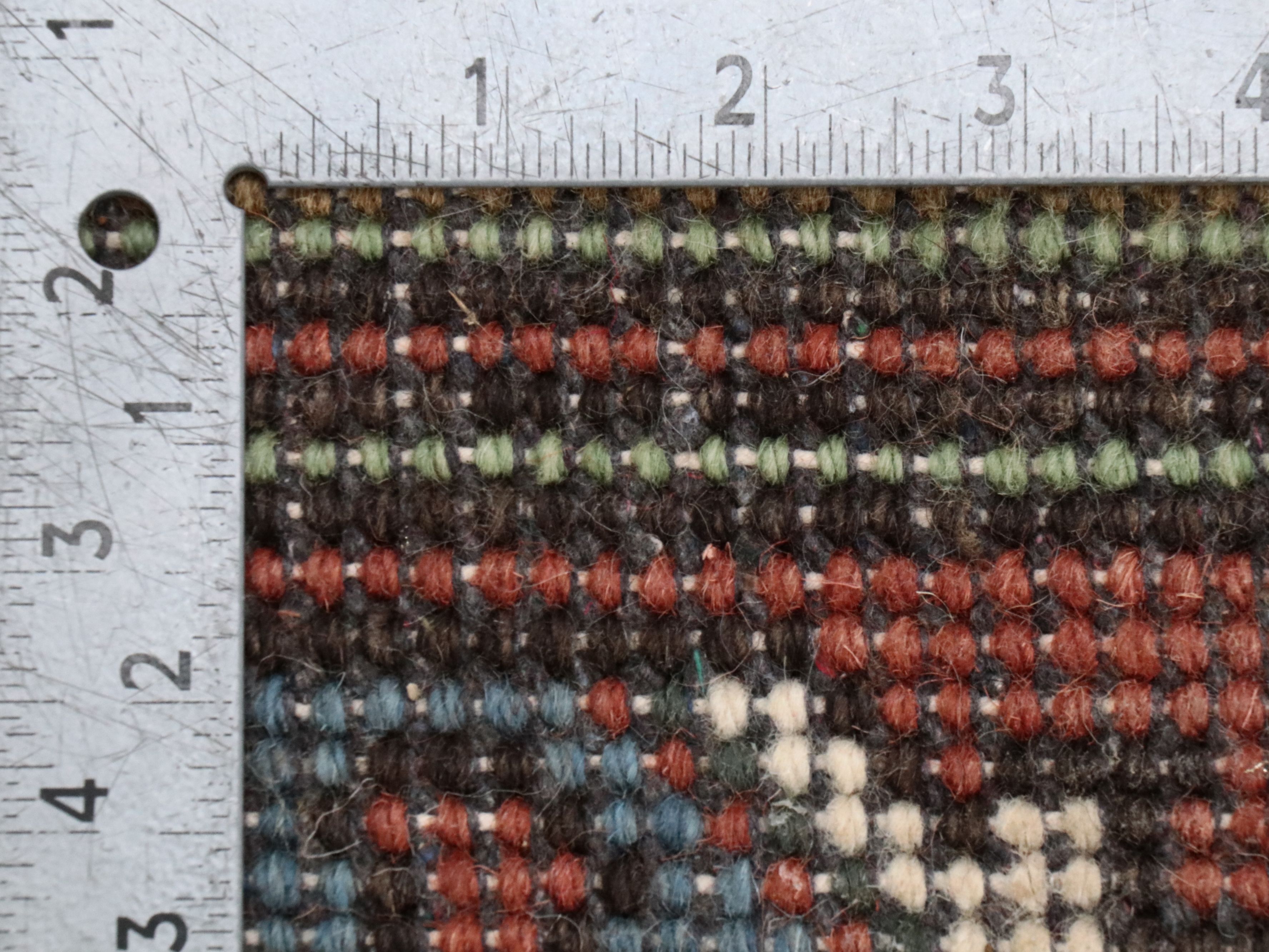 8'11 x 12' Hand-Knotted Indo-Persian Heriz Room-Sized Rug