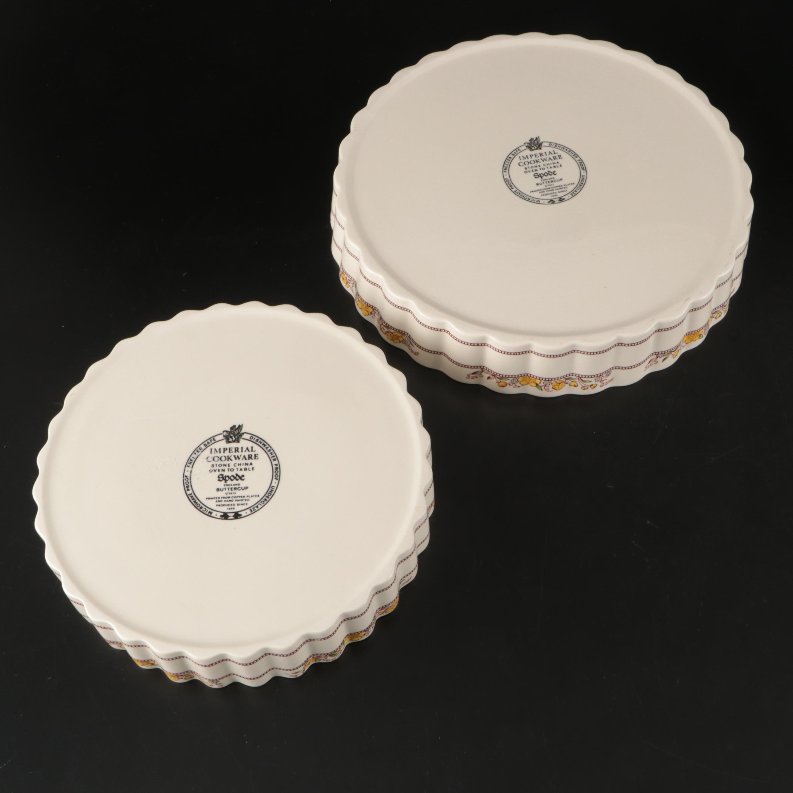 Spode "Buttercup" Porcelain Dinnerware, Mid to Late 20th Century