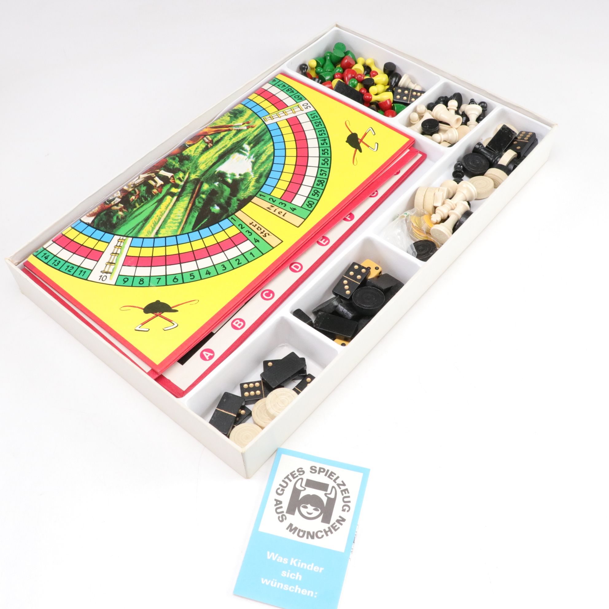 "American Dream Derby" with "Sensory Chess Challenger" and More Board Games