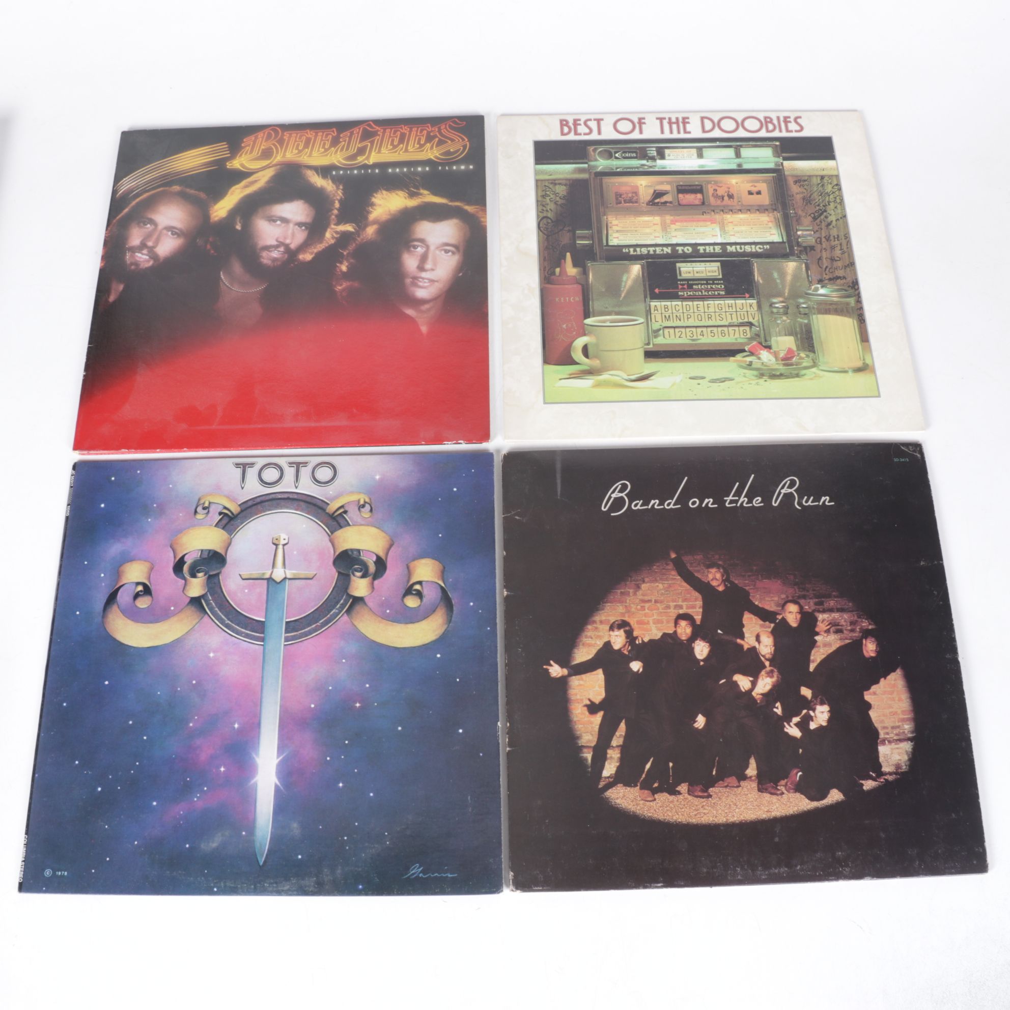 Bob Dylan, Elton John, The Doobie Brothers and More Rock Vinyl Record Albums
