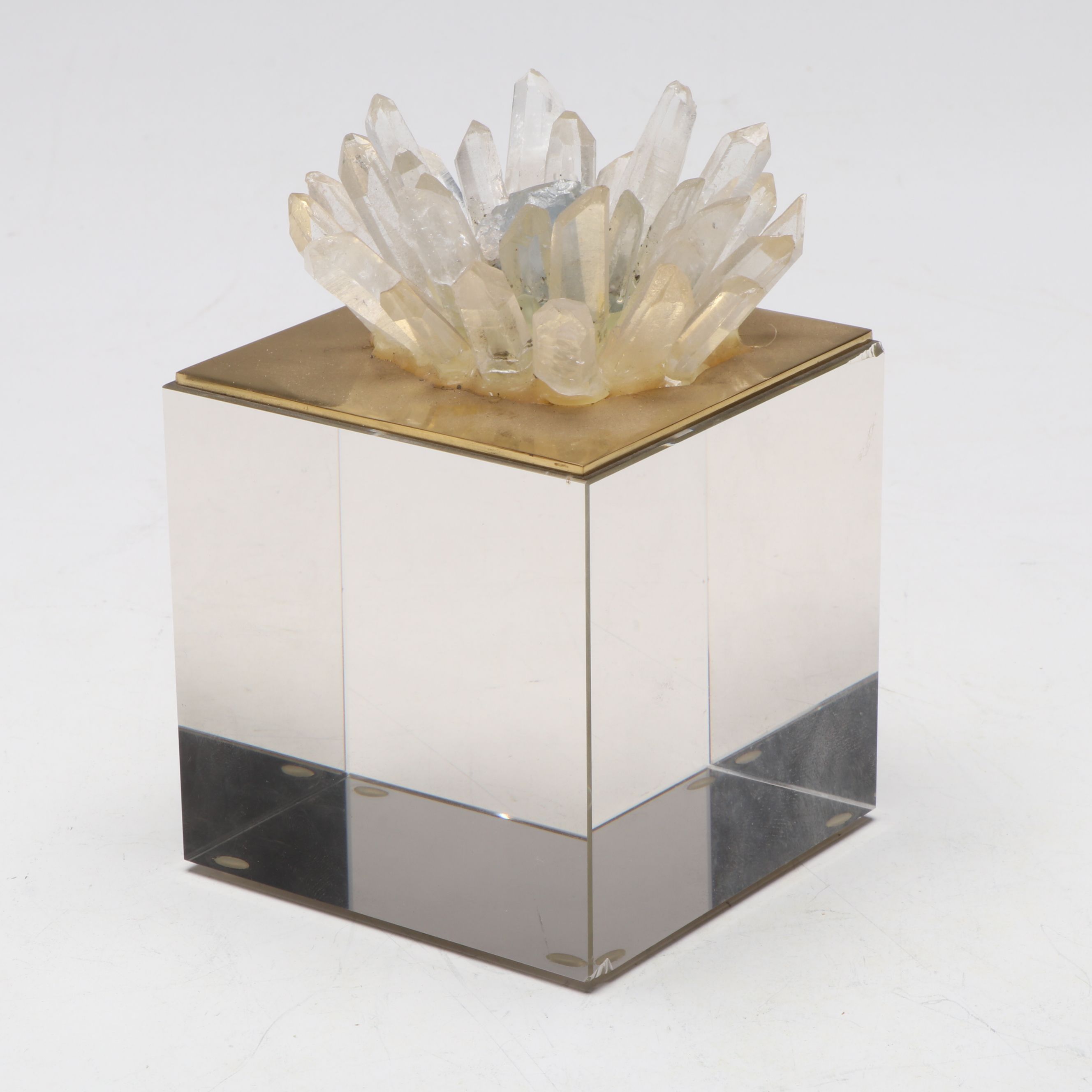 Contemporary Crystal Quartz, Celestine and Selenite Wand Assemblages