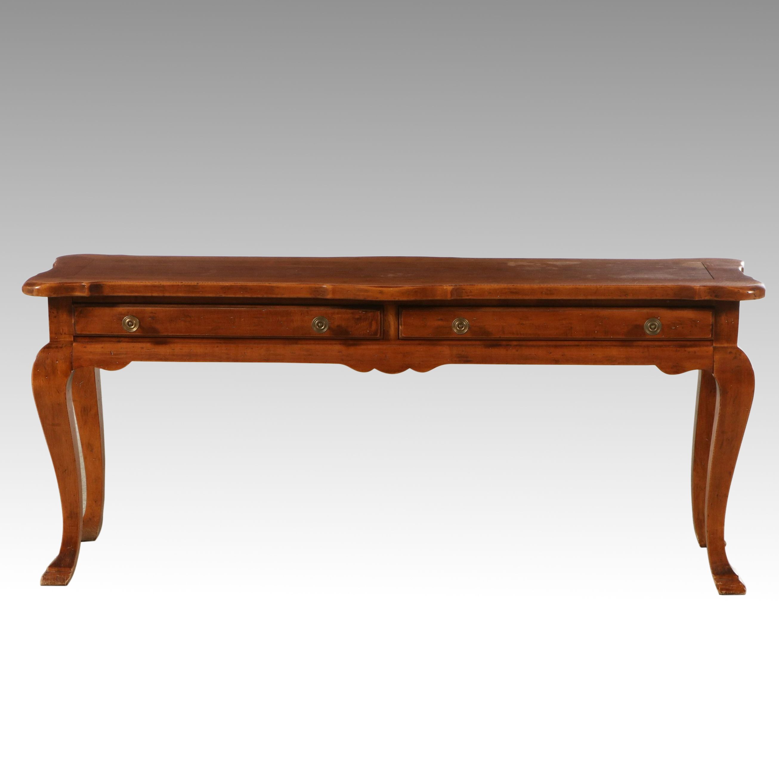 Century Furniture French Provincial Style Console Table