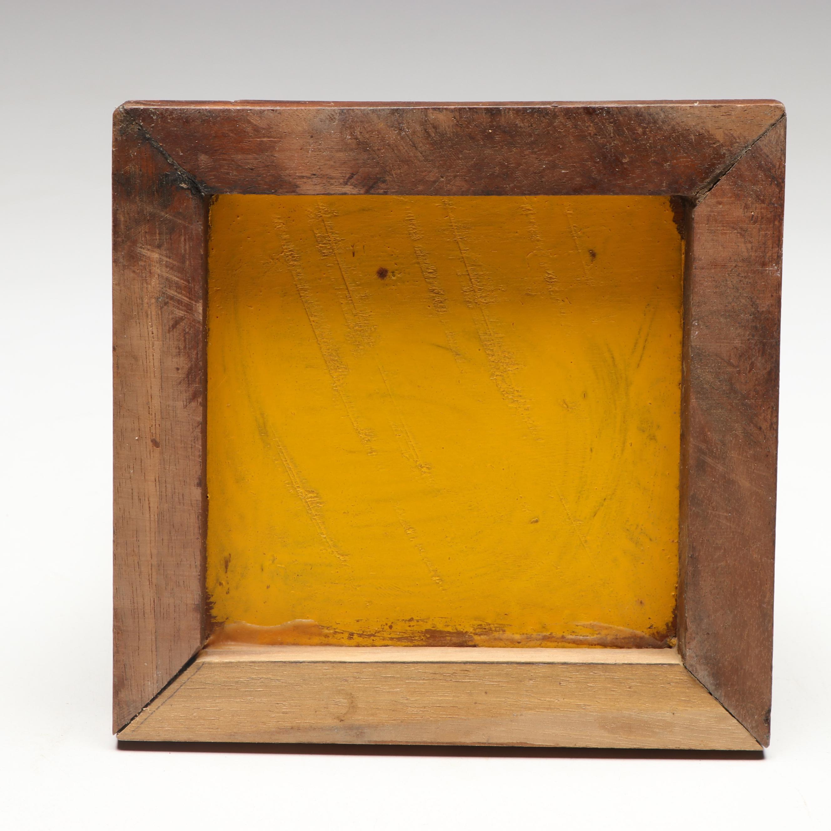 Lipper Tree Trunk Slab Platter with Handcrafted Laminated and Cedar Wood Boxes