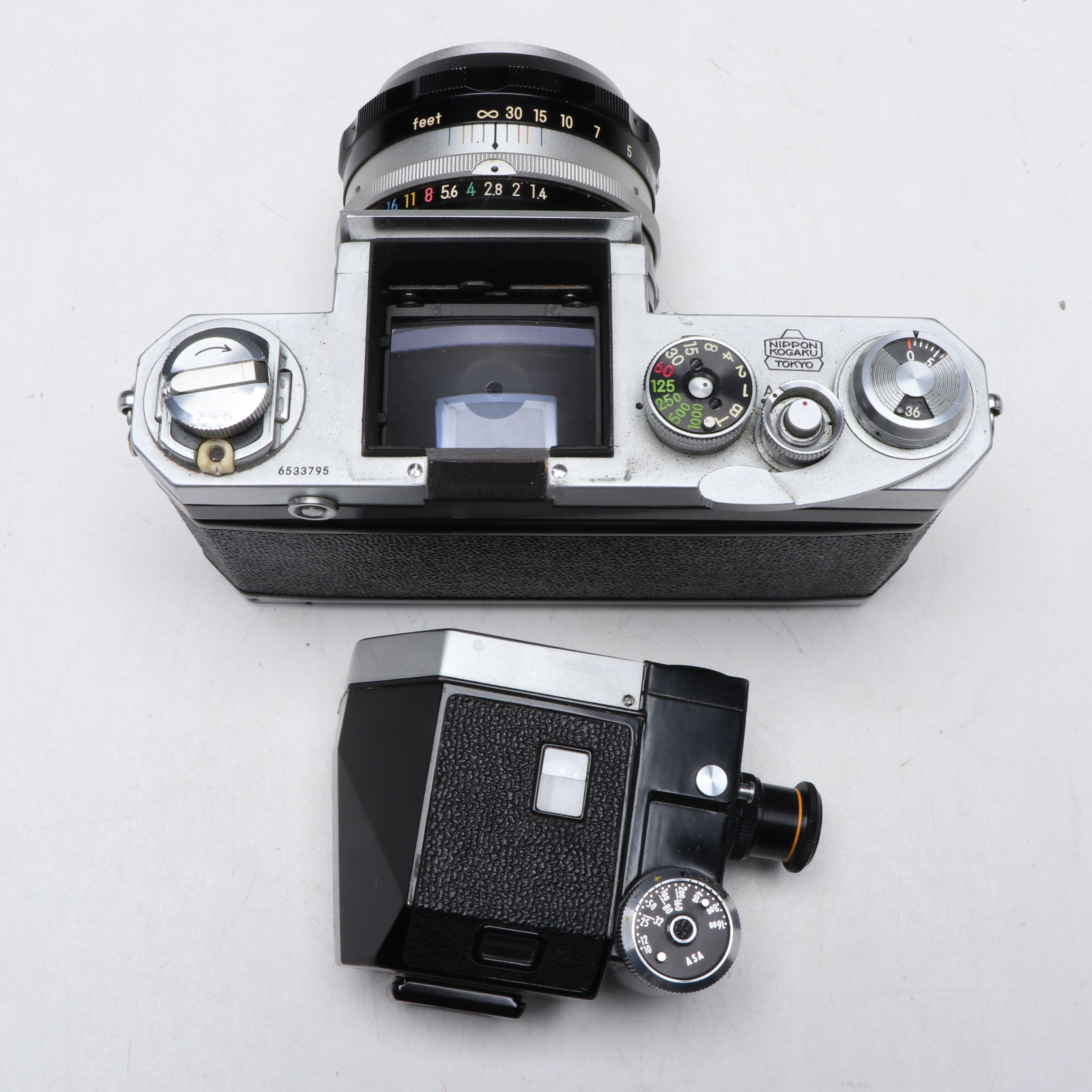 Nikon NIKKOR-S Still Camera with Extension Lens, Mid to Late 20th Century