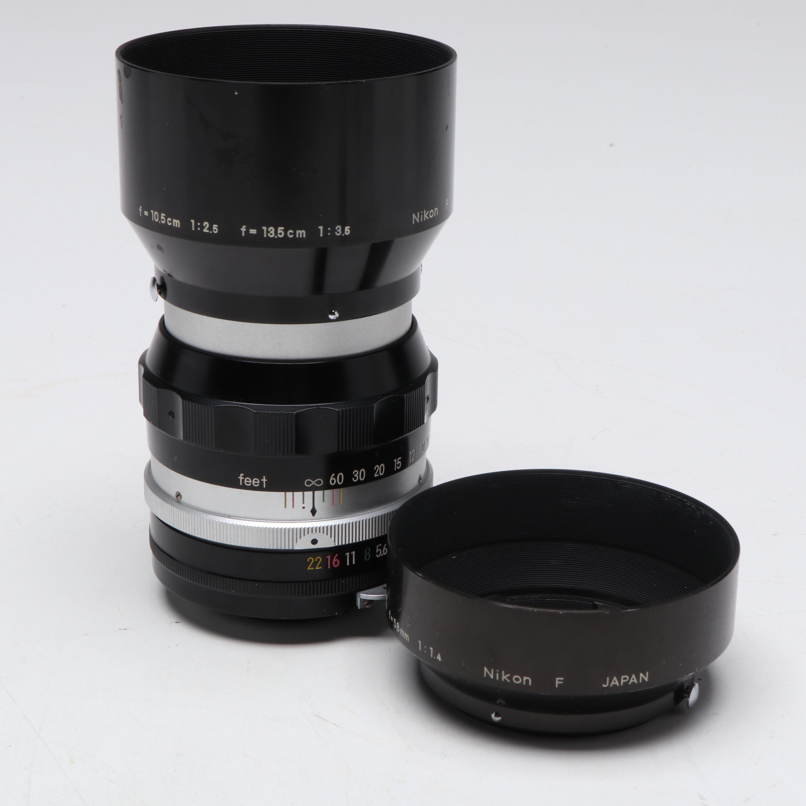 Nikon NIKKOR-S Still Camera with Extension Lens, Mid to Late 20th Century