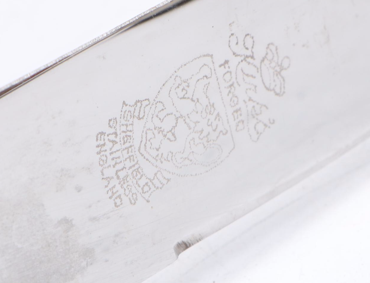 J.A. Henckels Carving Set and Other Antler Handled Serving Utensils