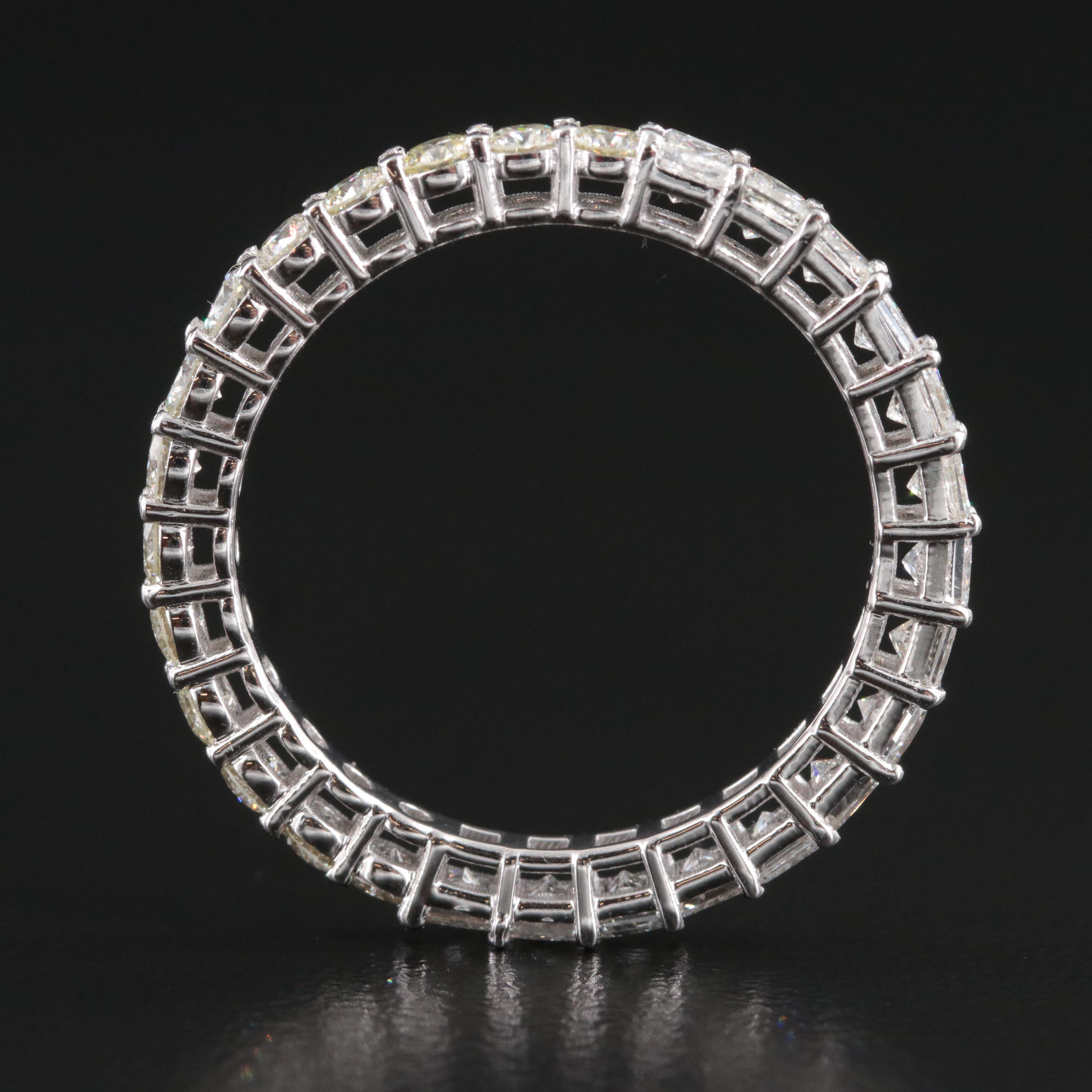 14K 1.60 CTW Diamond Reversible Eternity Band