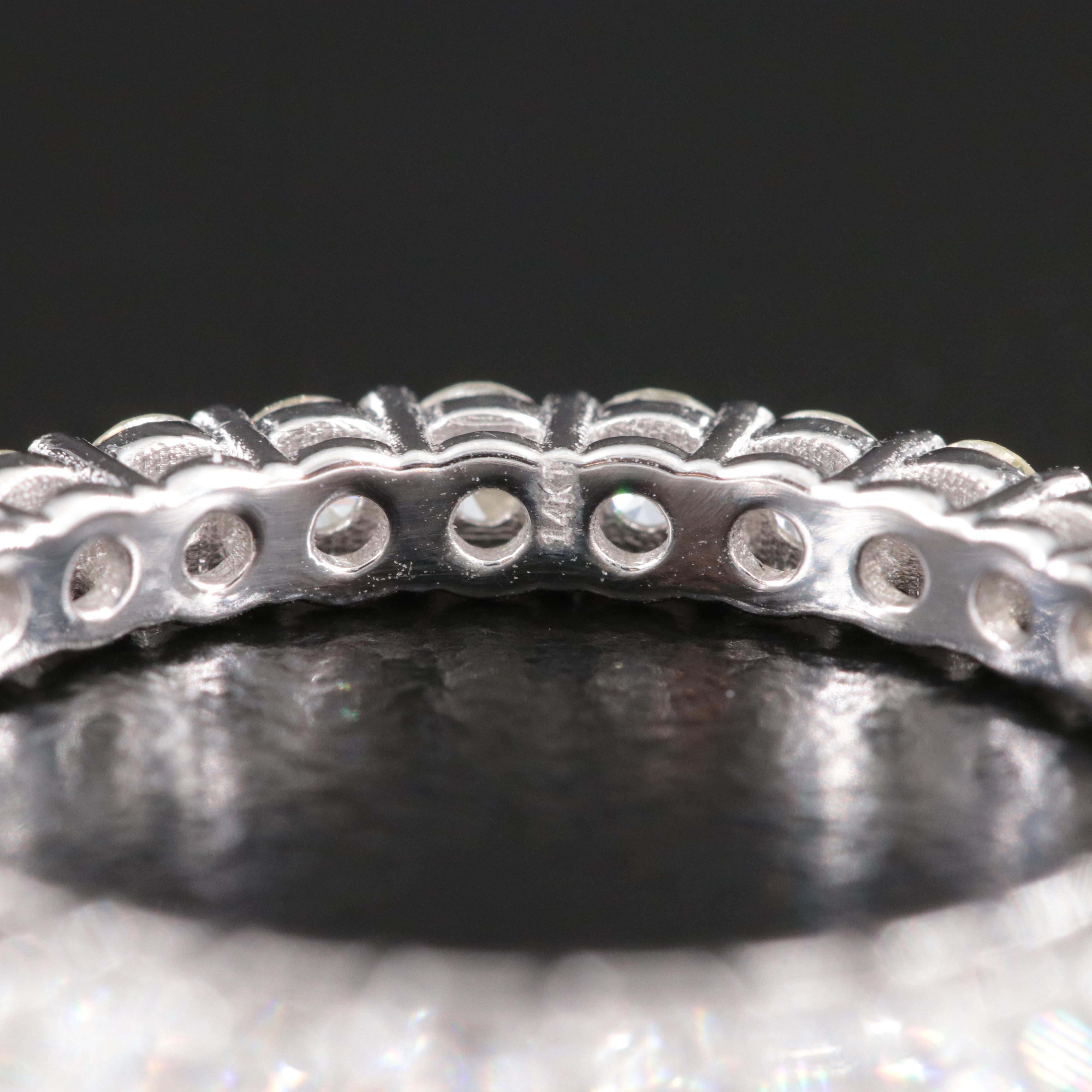 14K 1.60 CTW Diamond Reversible Eternity Band