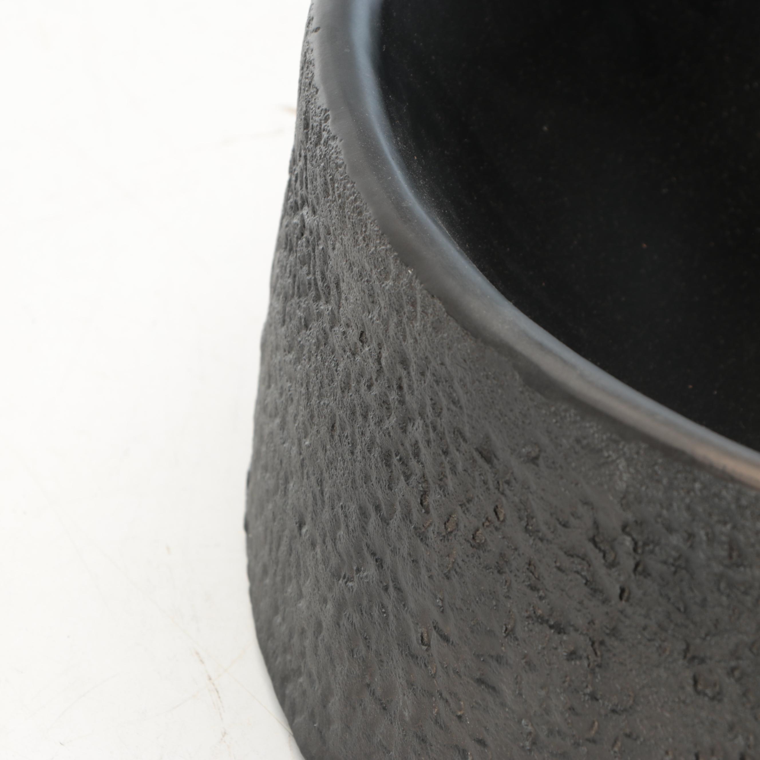 Bobo Intriguing Objects Black Ceramic Bowl