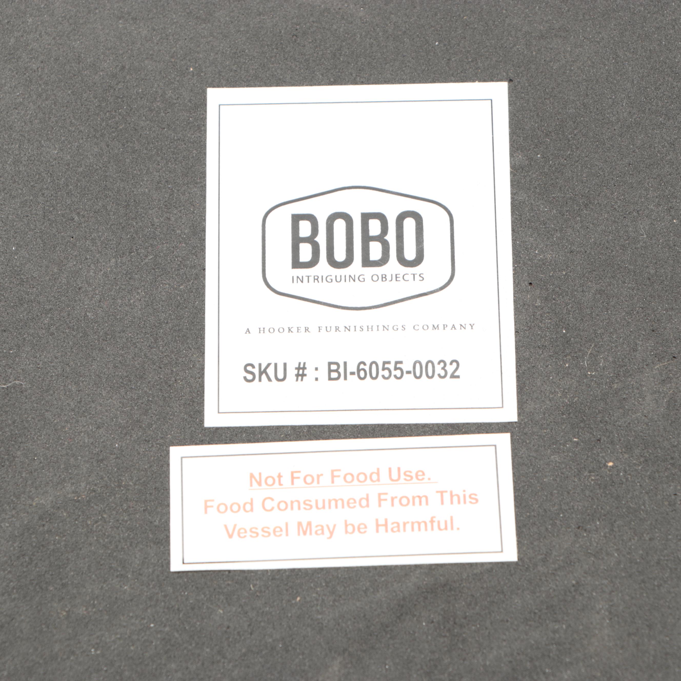 Bobo Intriguing Objects Black Ceramic Bowl