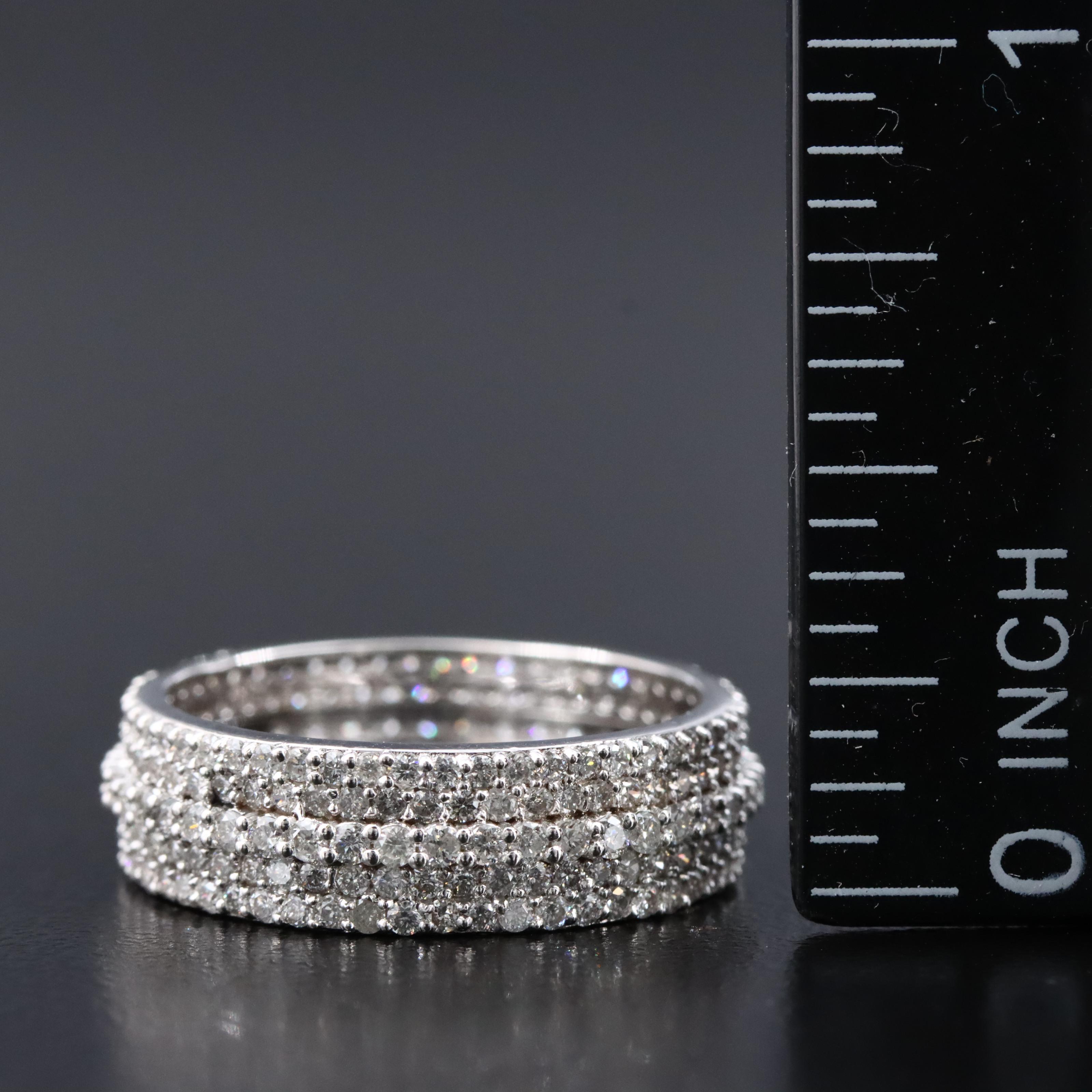 14K 1.63 CTW Diamond Eternity Band