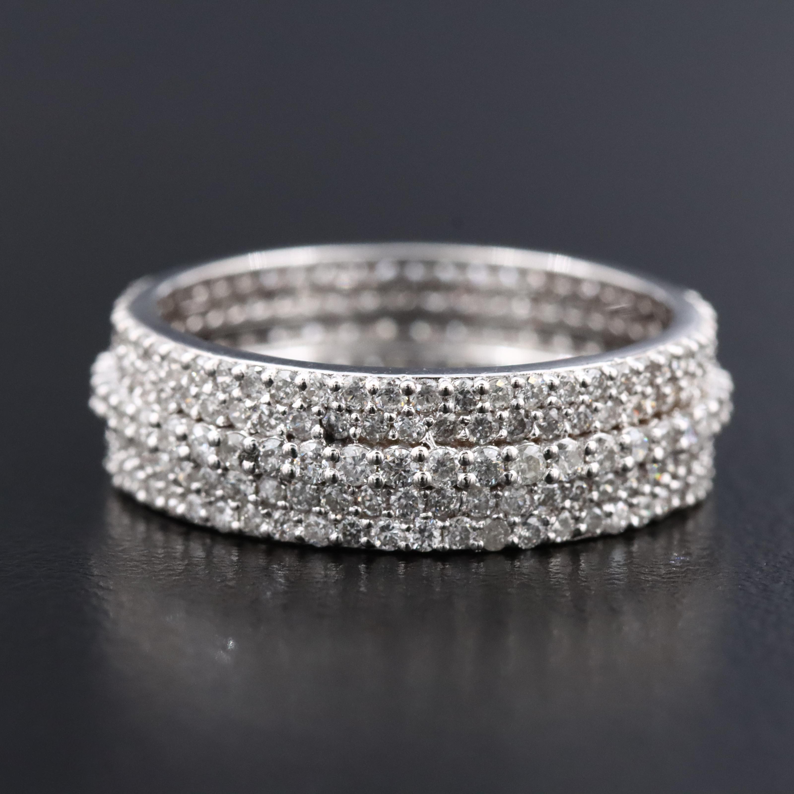 14K 1.63 CTW Diamond Eternity Band