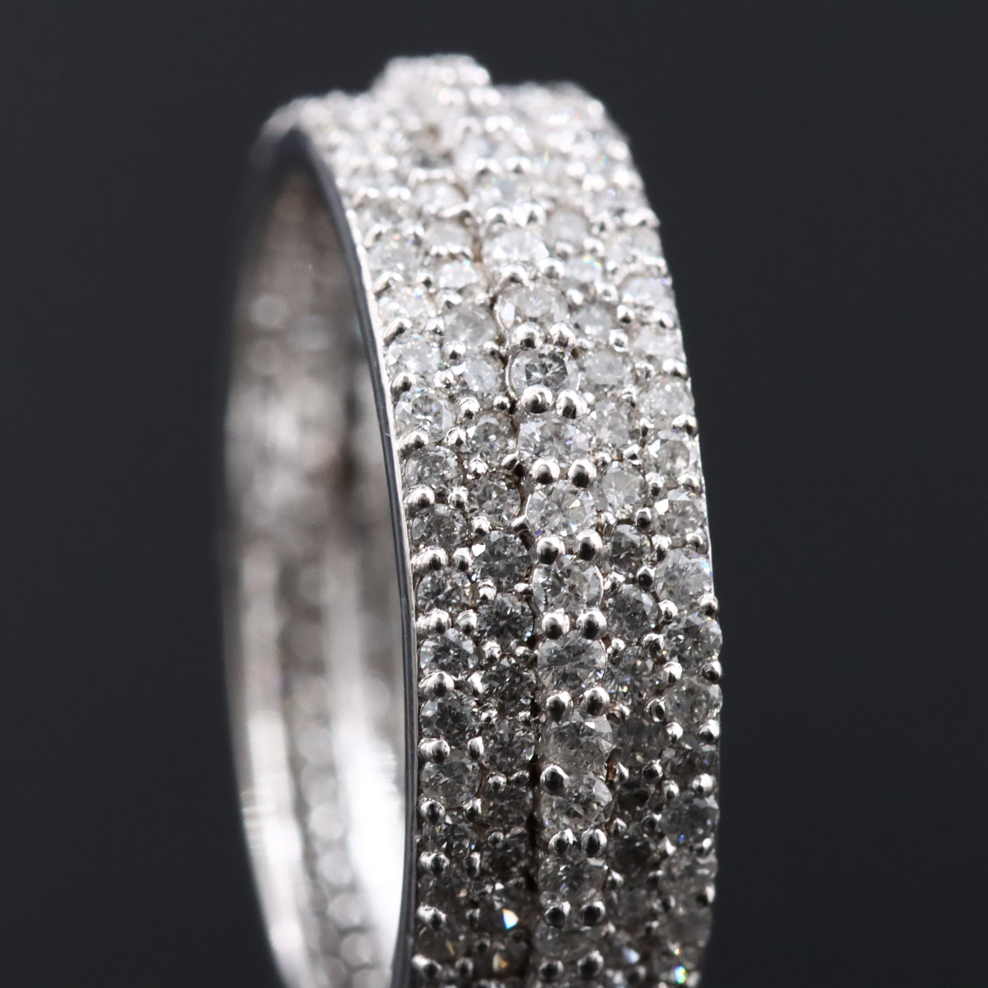 14K 1.63 CTW Diamond Eternity Band