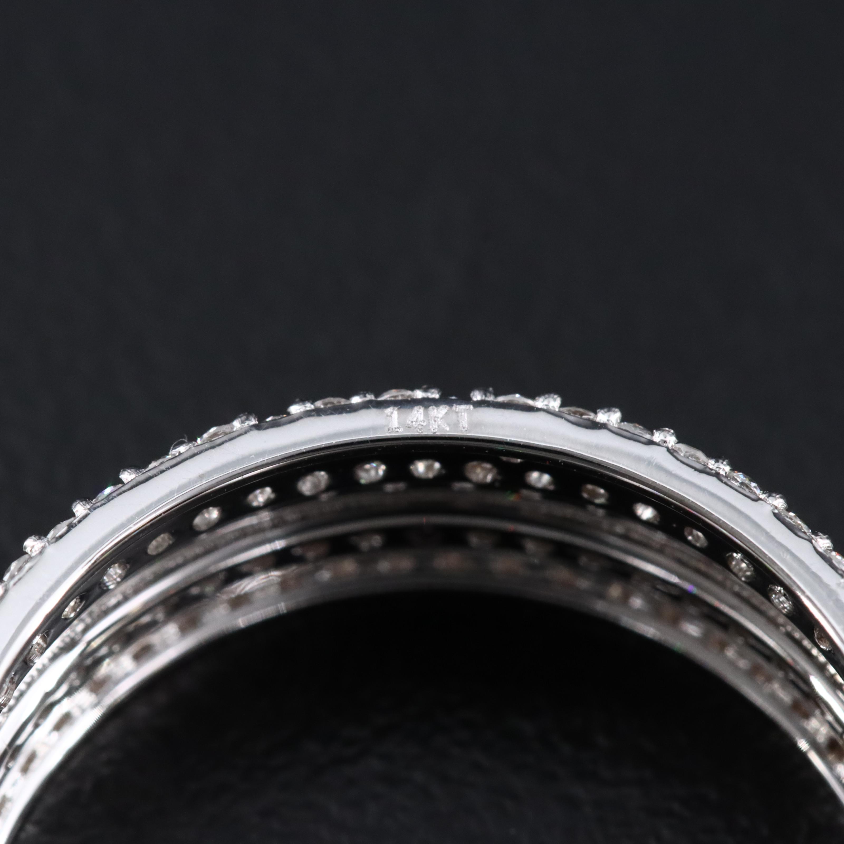 14K 1.63 CTW Diamond Eternity Band