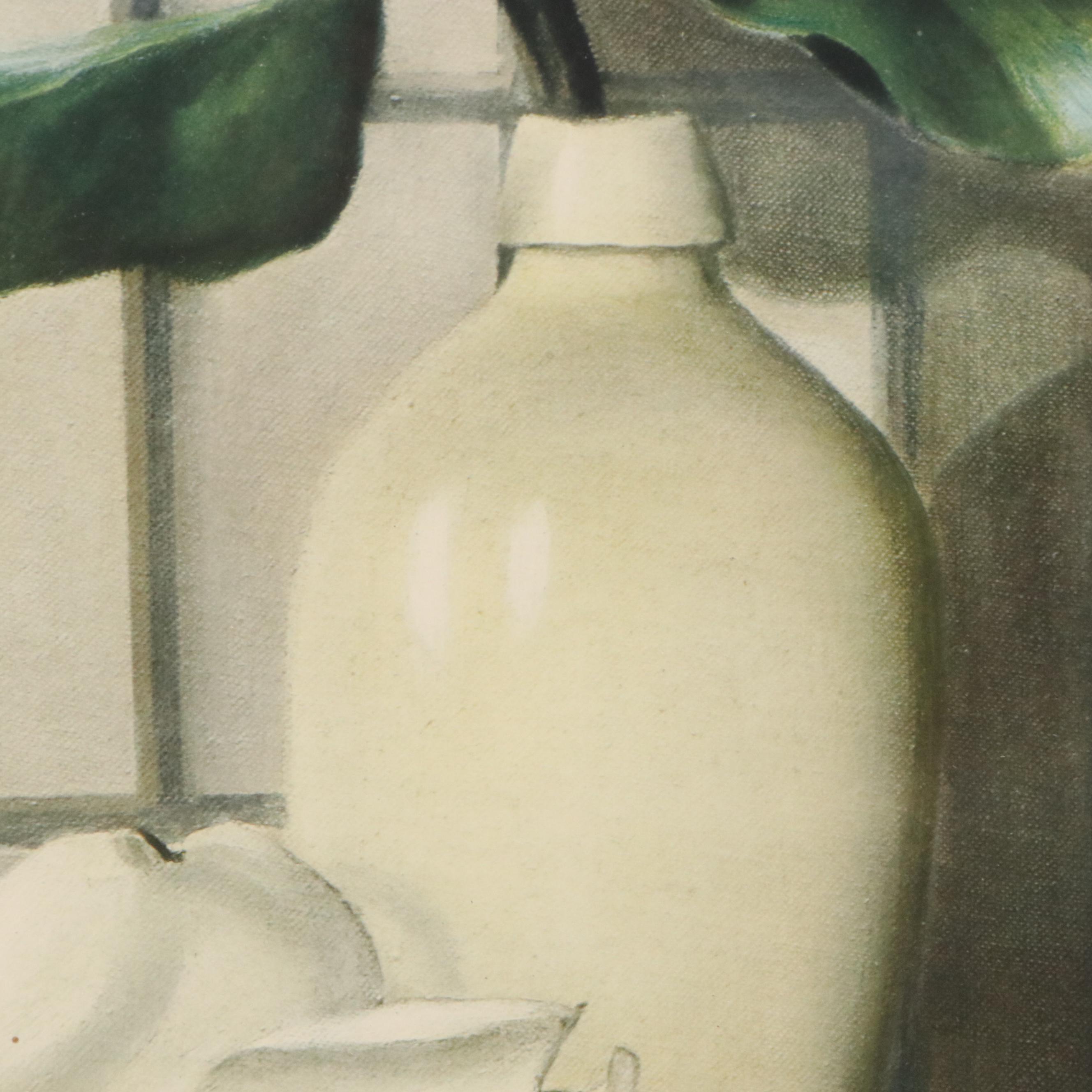 Ethelyn Cosby Stewart Collotype "Magnolias"