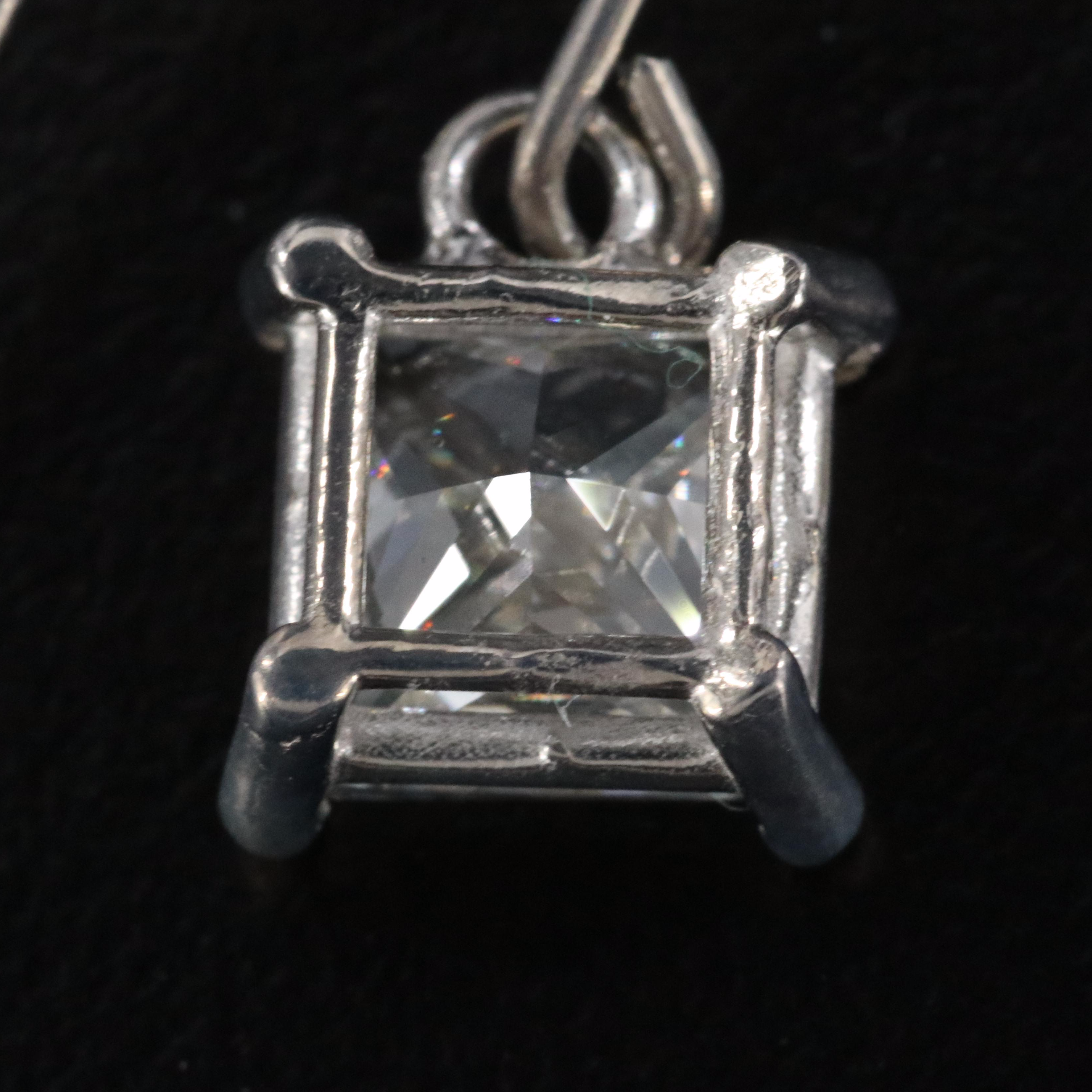 14K 3.62 CTW Lab Grown Diamond Earrings with IGI Reports