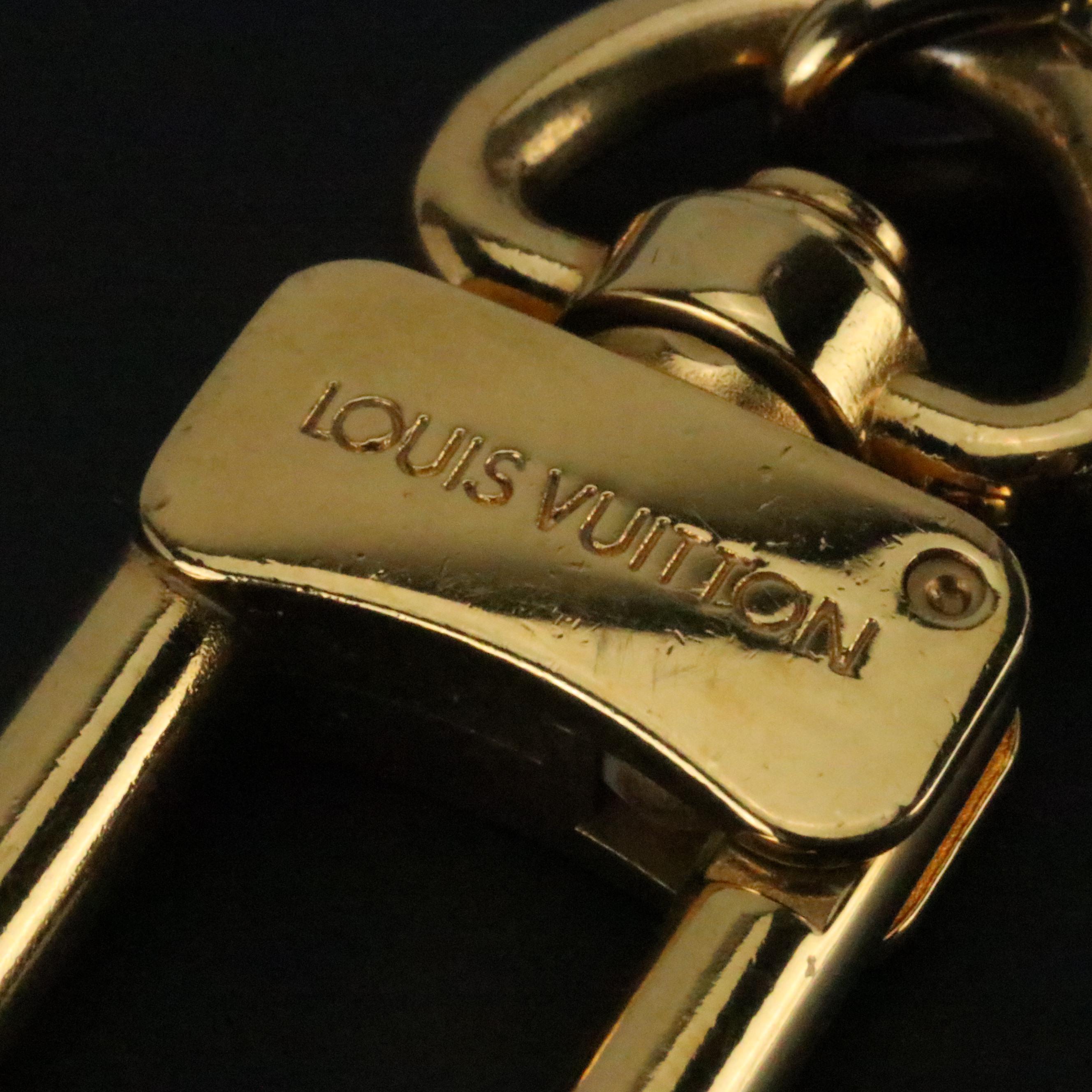 Louis Vuitton Gold Tone Anneau Clés