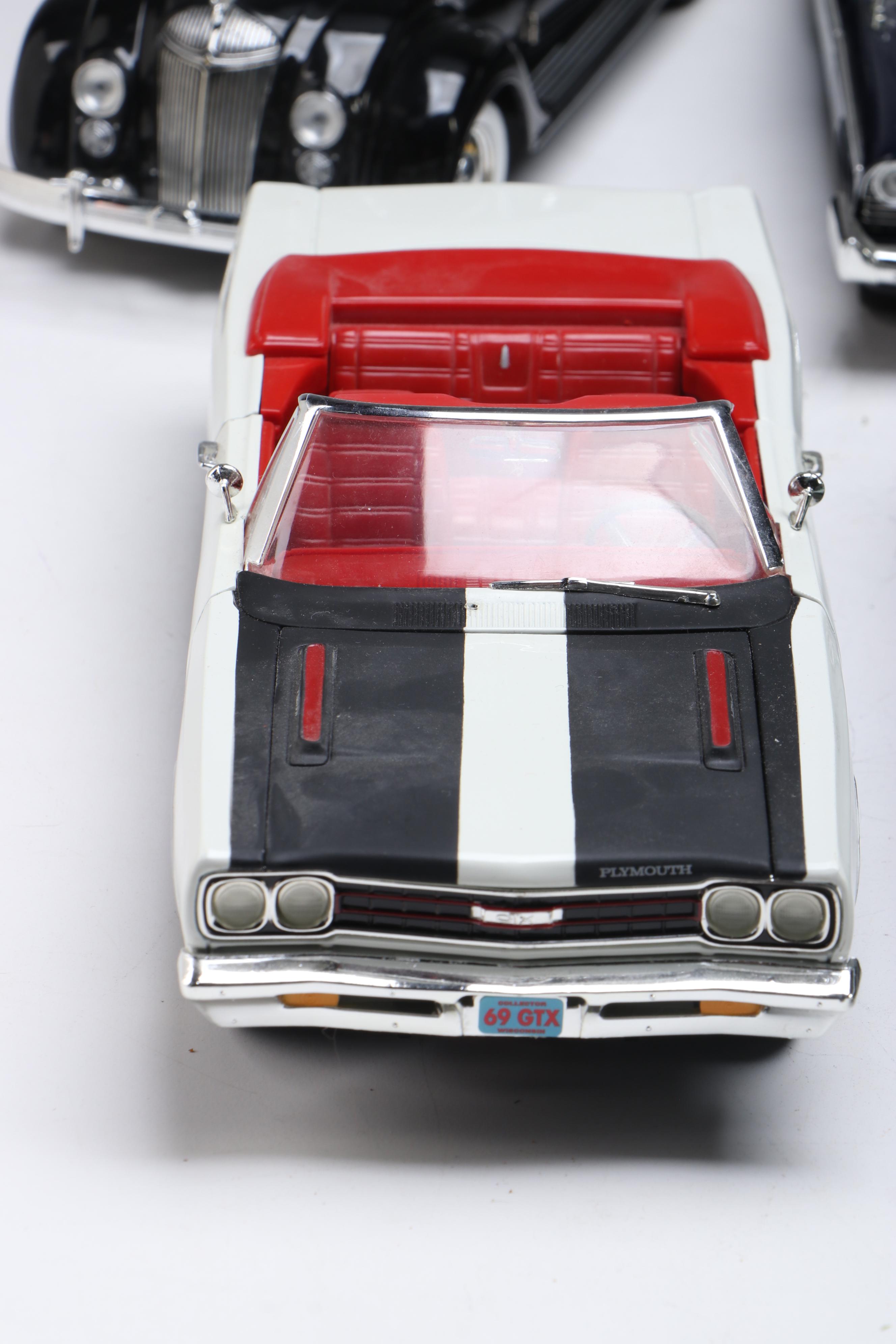 Jeep Grand Cherokee, 1957 Chrysler, and Other Scale Model Diecast Cars