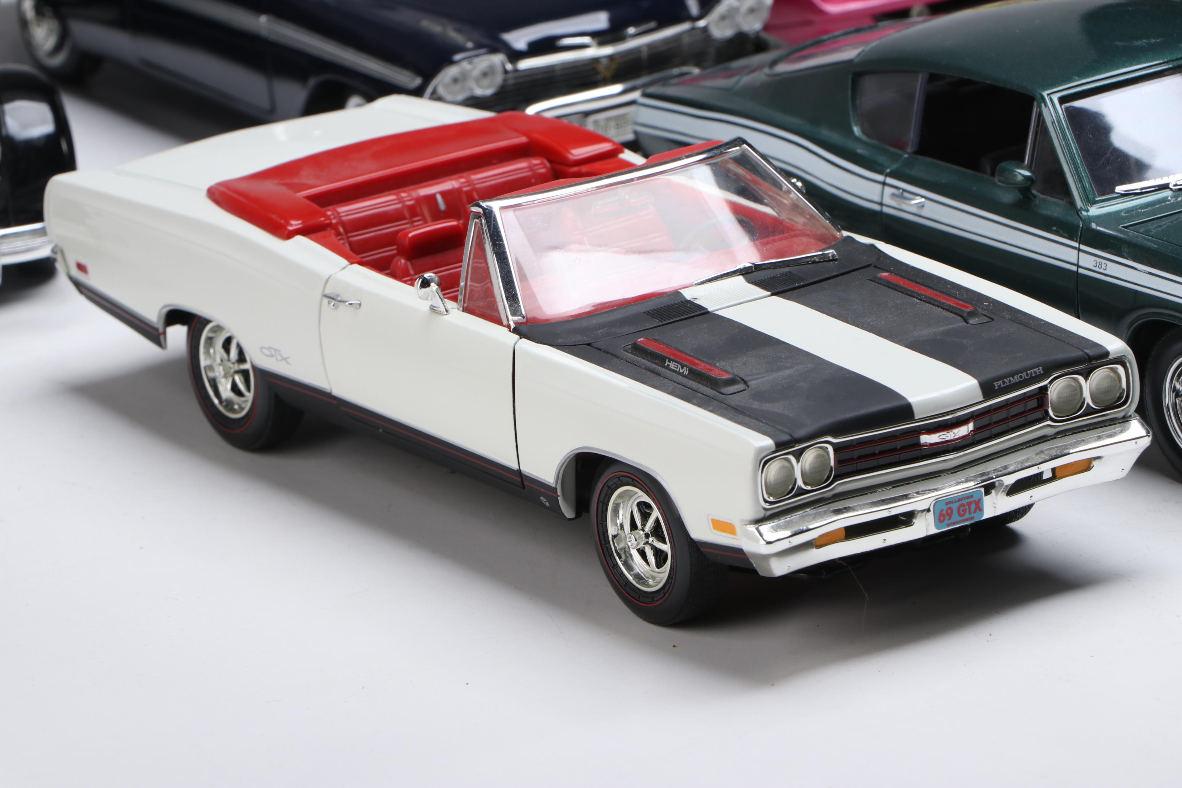 Jeep Grand Cherokee, 1957 Chrysler, and Other Scale Model Diecast Cars