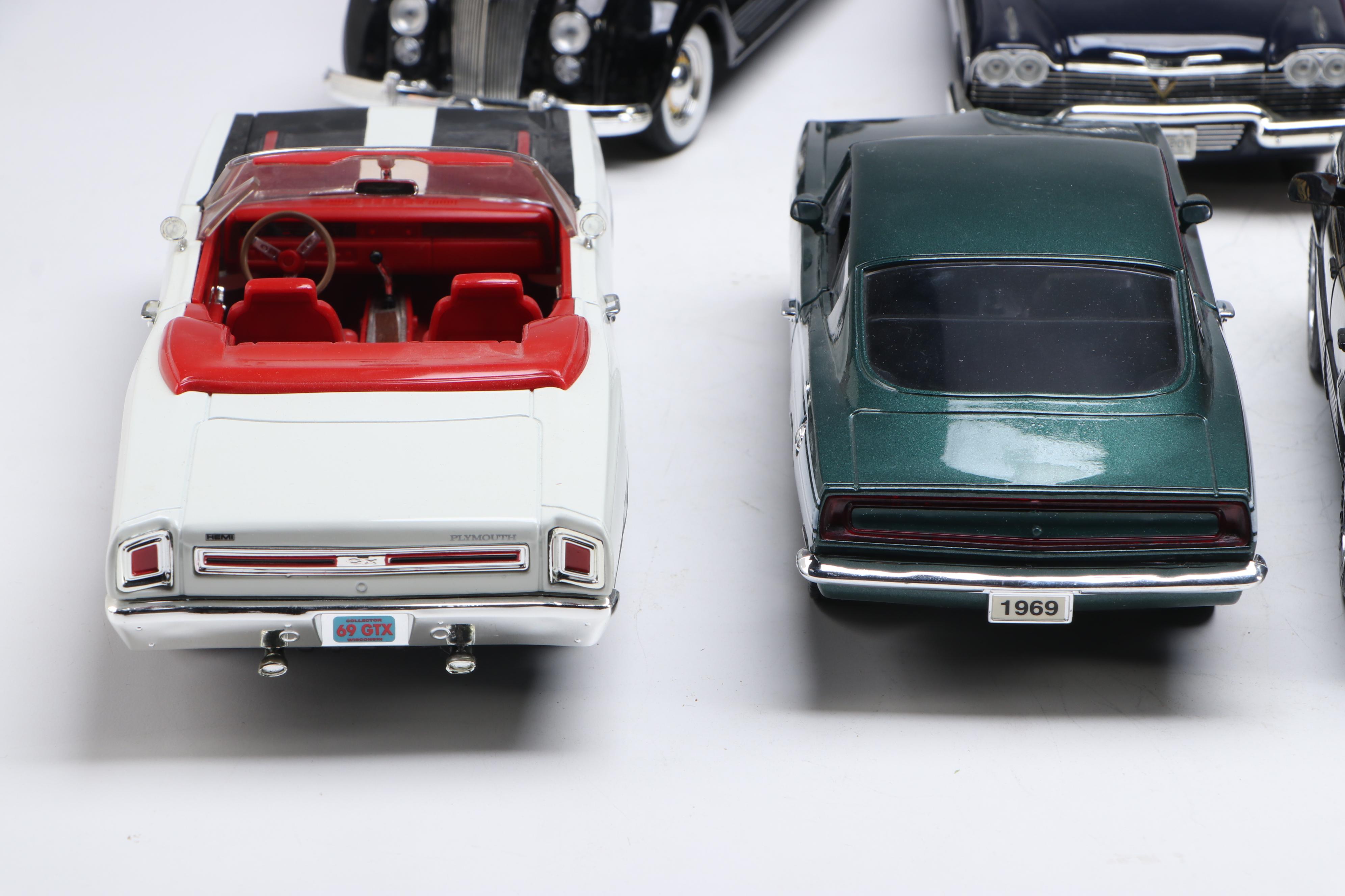 Jeep Grand Cherokee, 1957 Chrysler, and Other Scale Model Diecast Cars